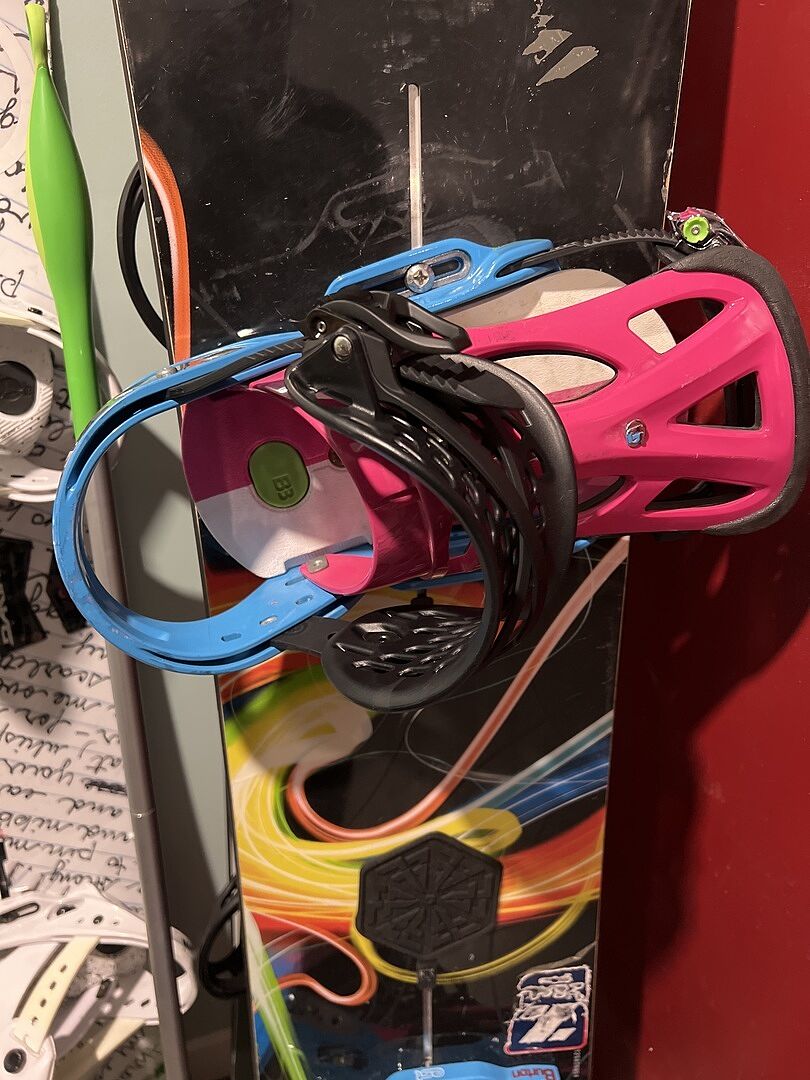 Burton Double Take ankel tungedel binding black OS