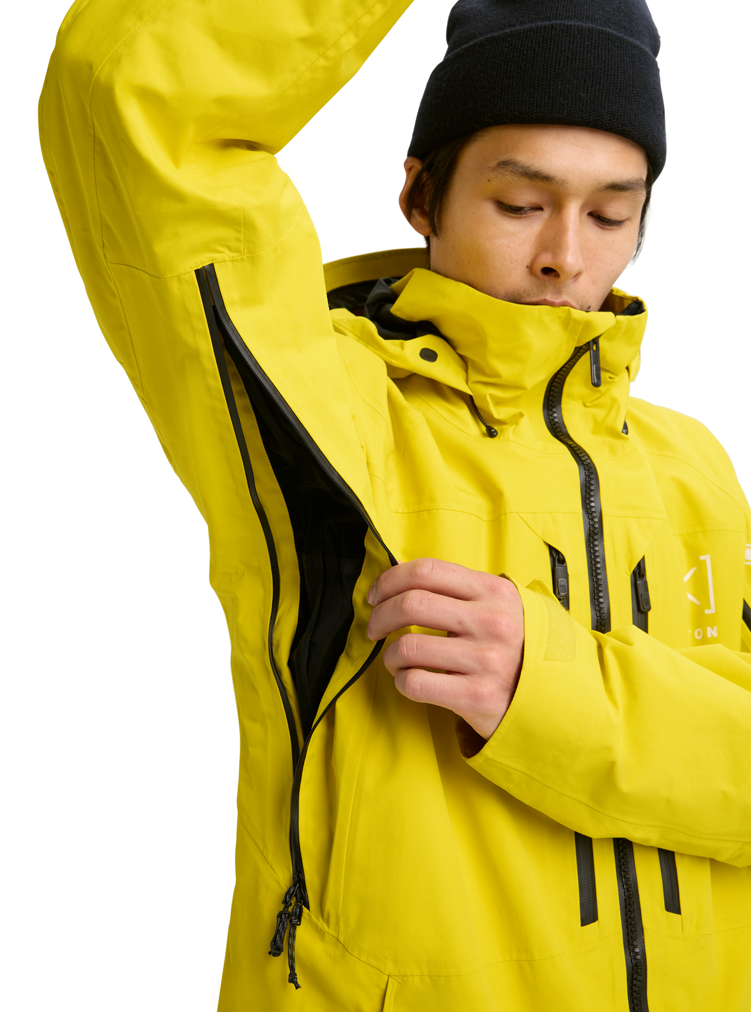 Burton [ak] Swash GORE-TEX 2L jakke gul isolert