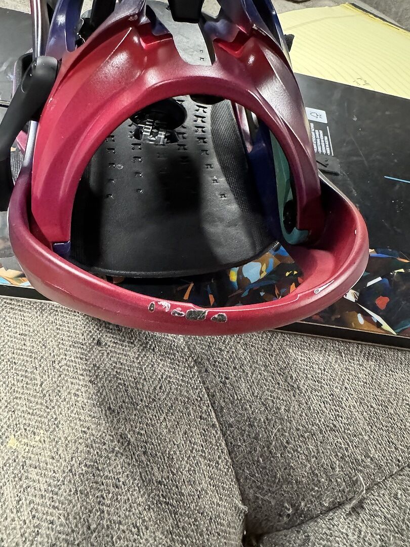 Burton Step On Genesis EST binding herre Purple myk