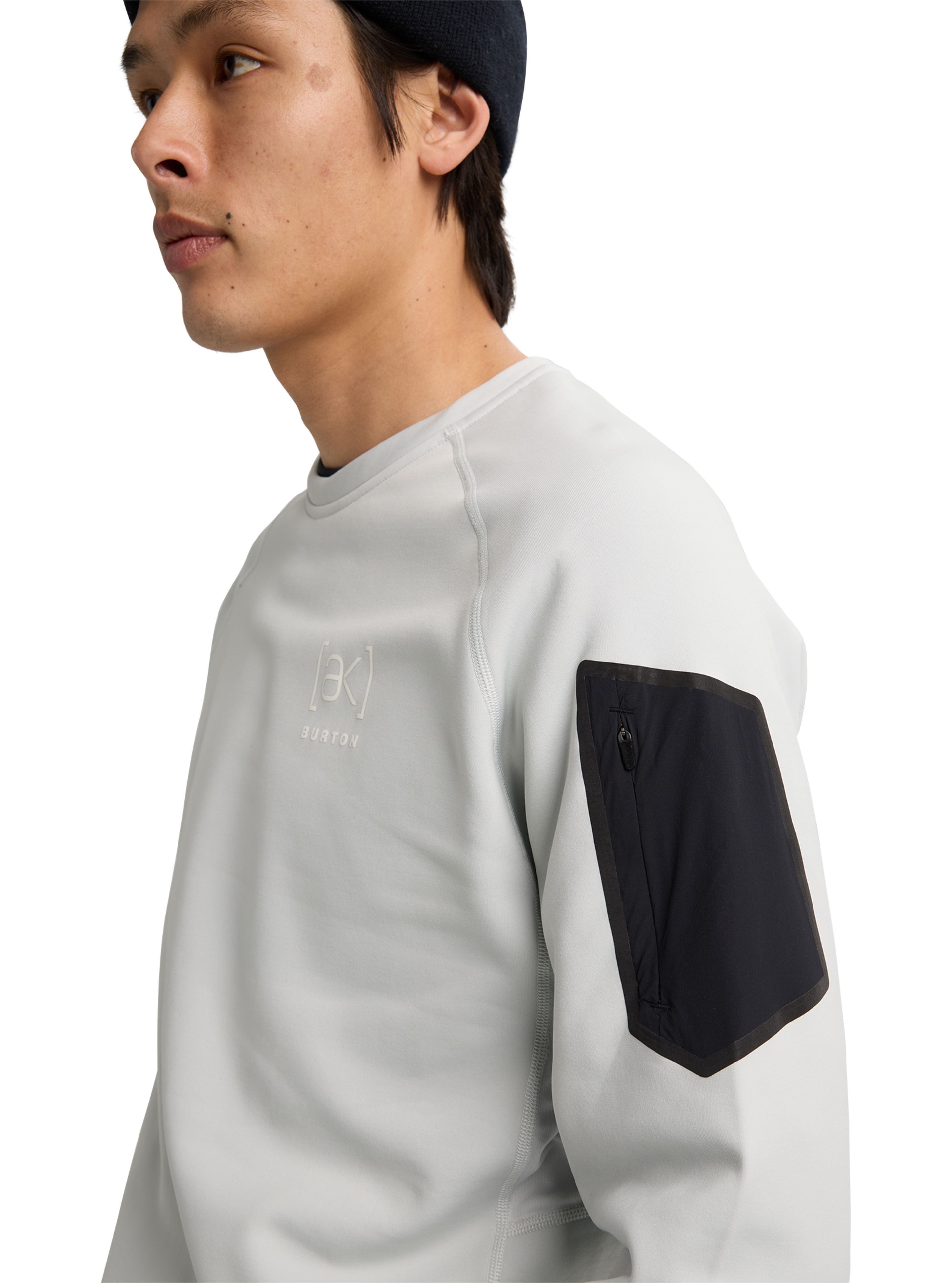 Burton [ak] Baker Stretch fleecegenser stretch Gray Cloud