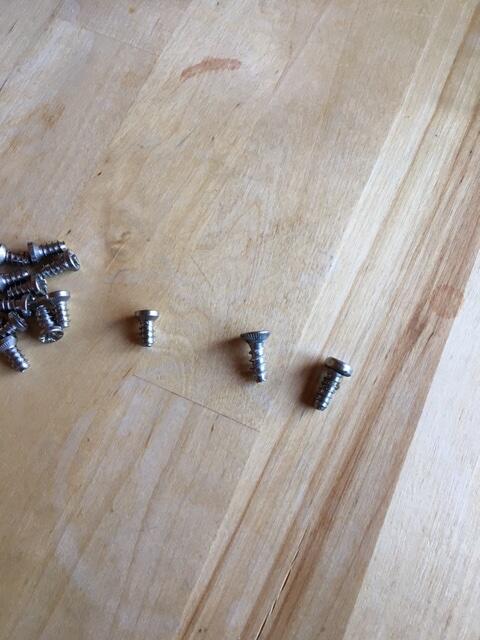 Genuine Guide Gear ZED 12 monteringsskruer grå 16-pk