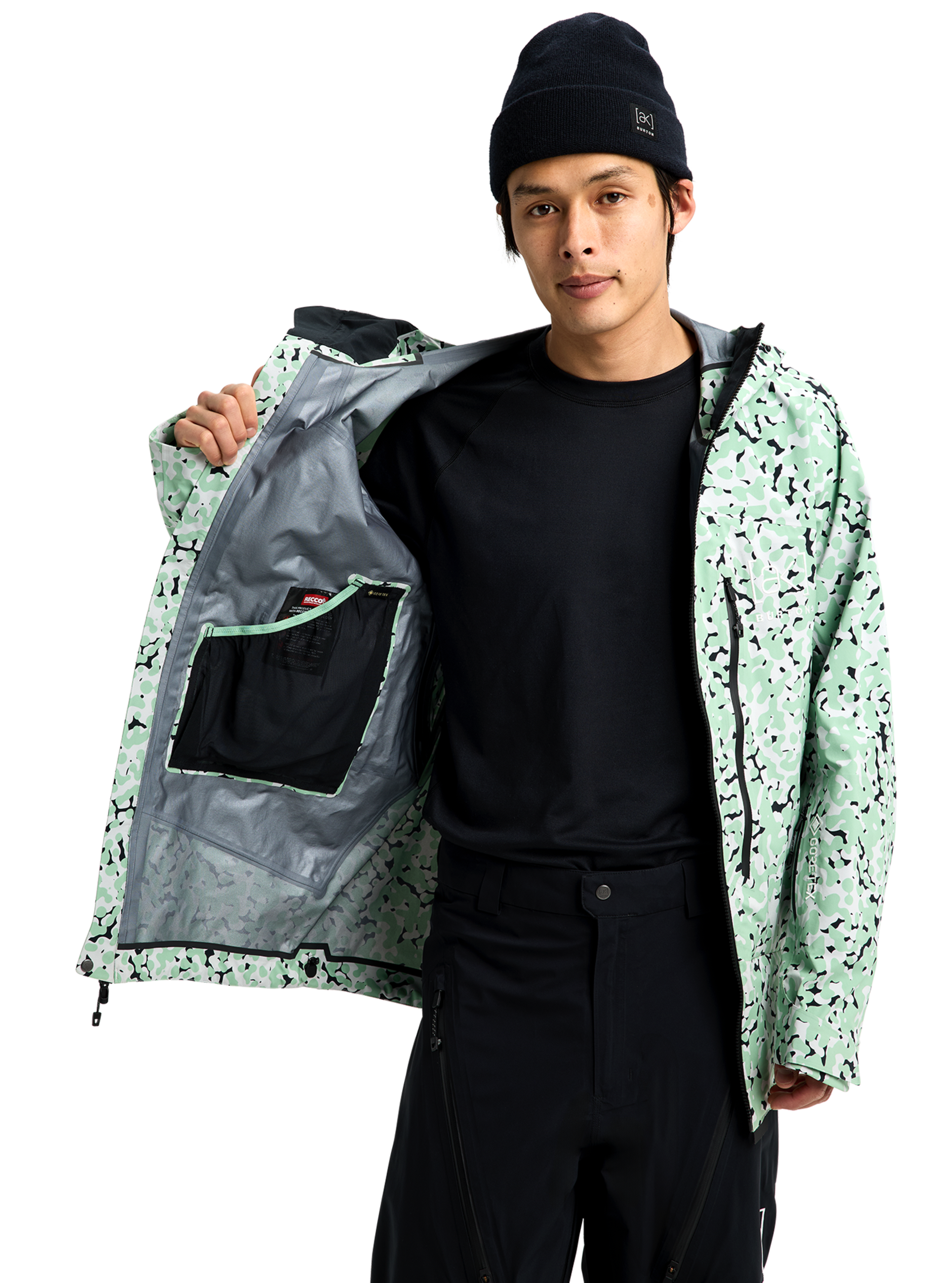 Burton [ak] Tuvak GORE-TEX skalljakke Sage Dot Camo