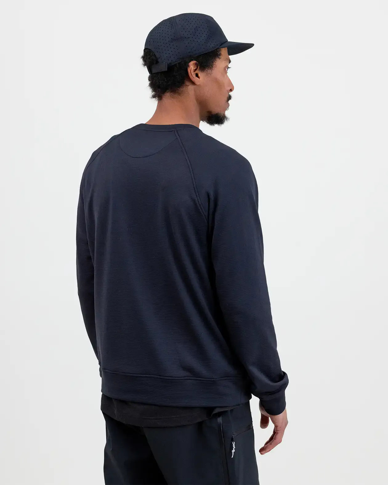 Jones Flagship fleecegenser herre svart M – gridfleece