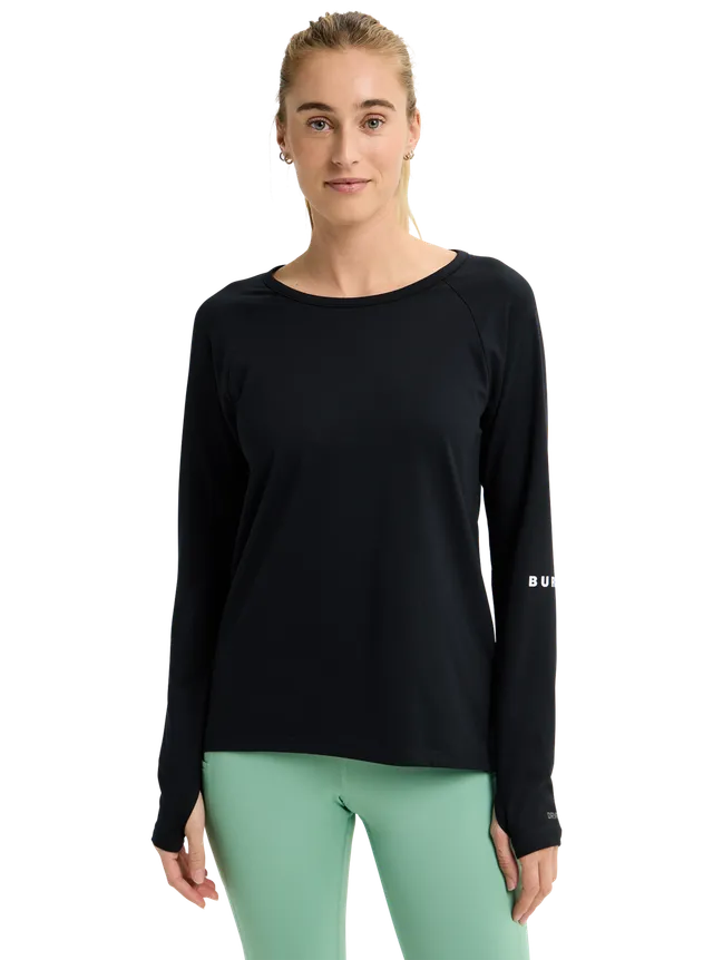 Burton Roadie Base Layer Tech T-Shirt undertrøye True Black pustende