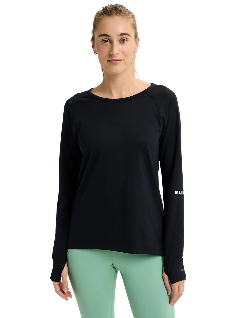 Burton Roadie Base Layer Tech T-Shirt undertrøye True Black pustende