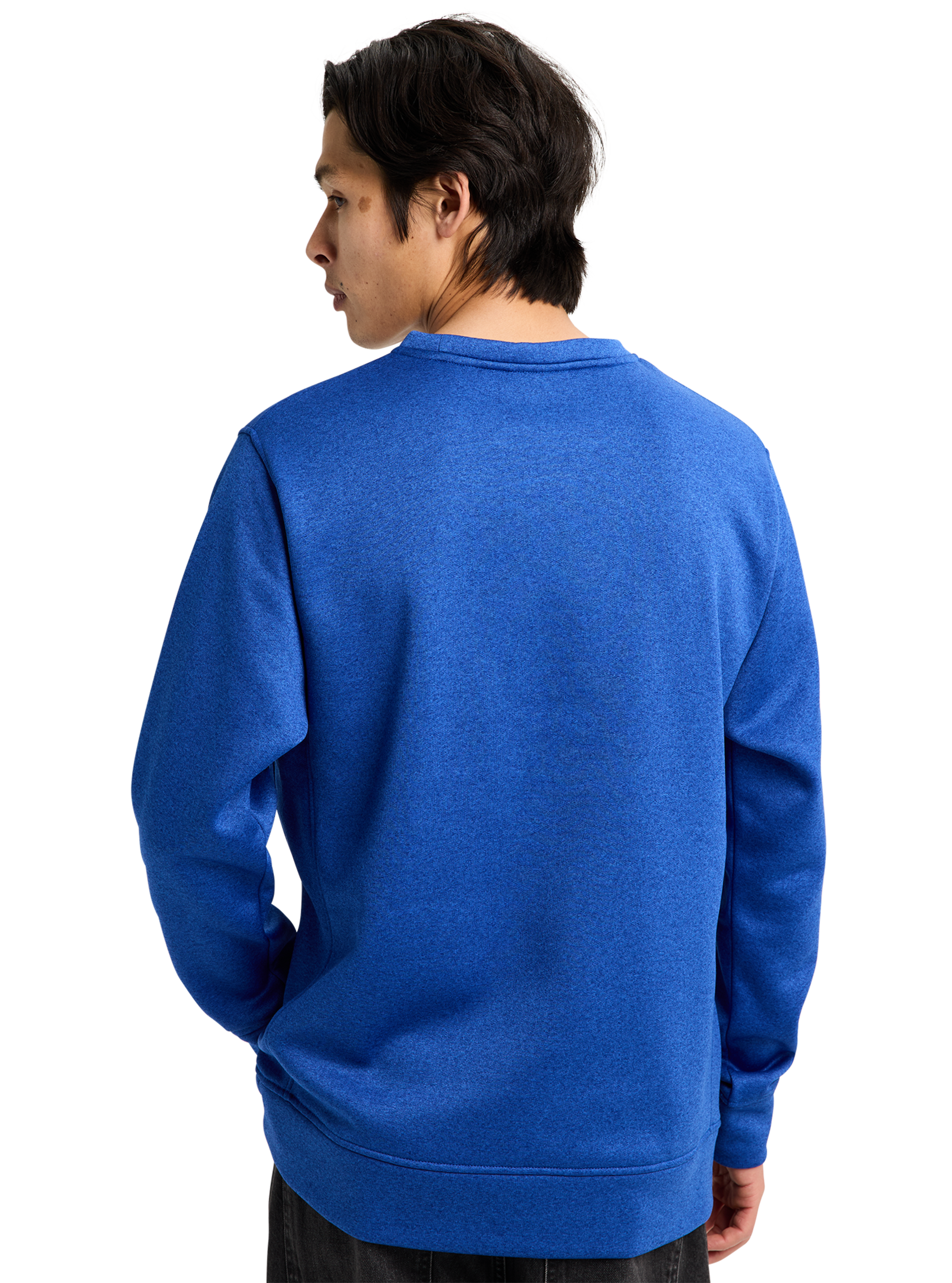 Burton Oak Pullover Crew genser true black heather fleece
