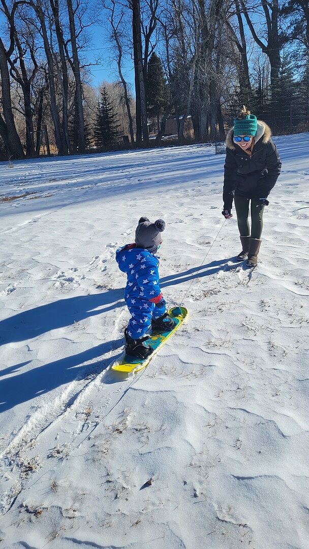 Burton Riglet barnebrett 90 kantrundt nybegynner