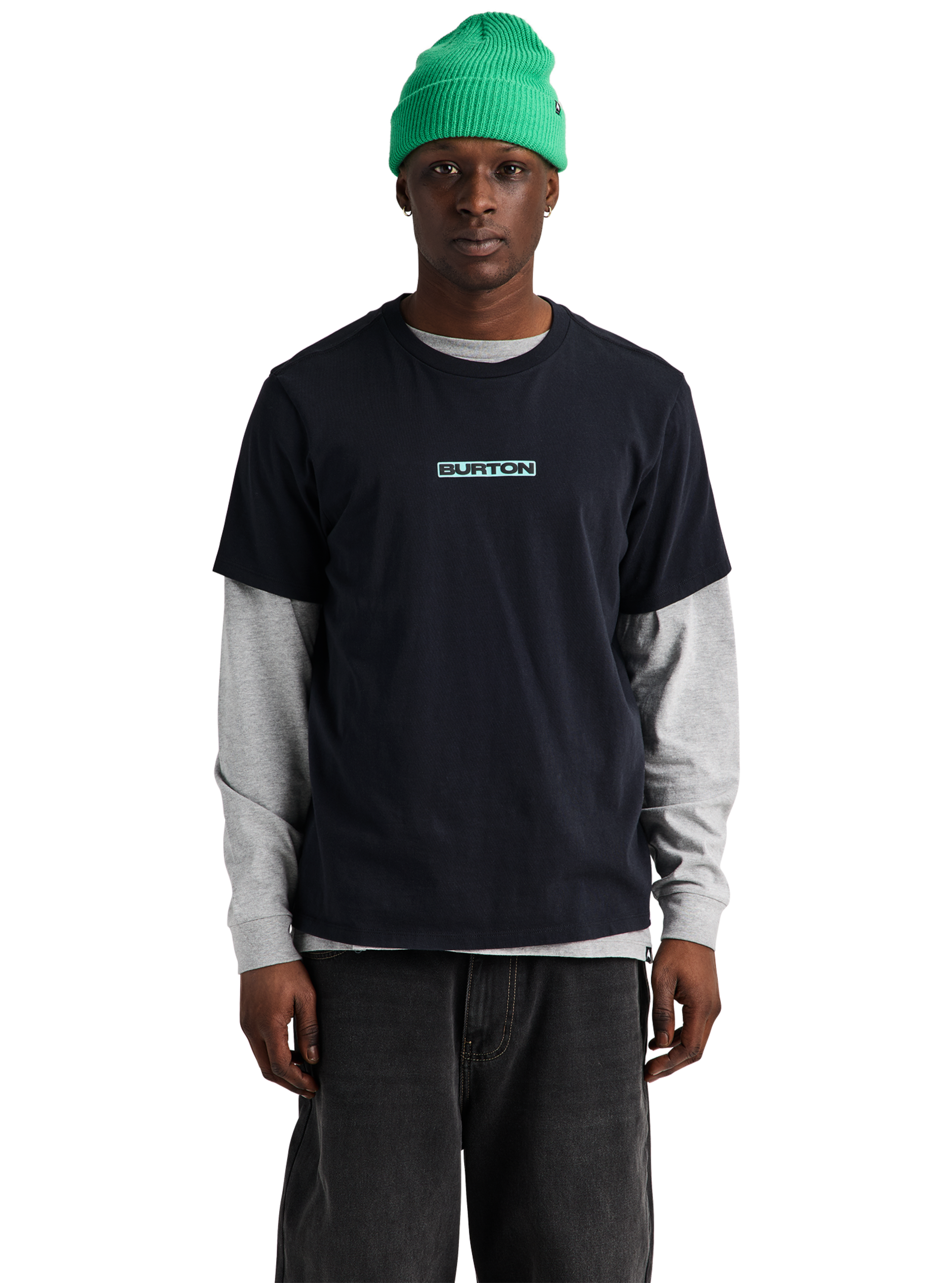 Burton From Burton to the World t-skjorte True Black bomull