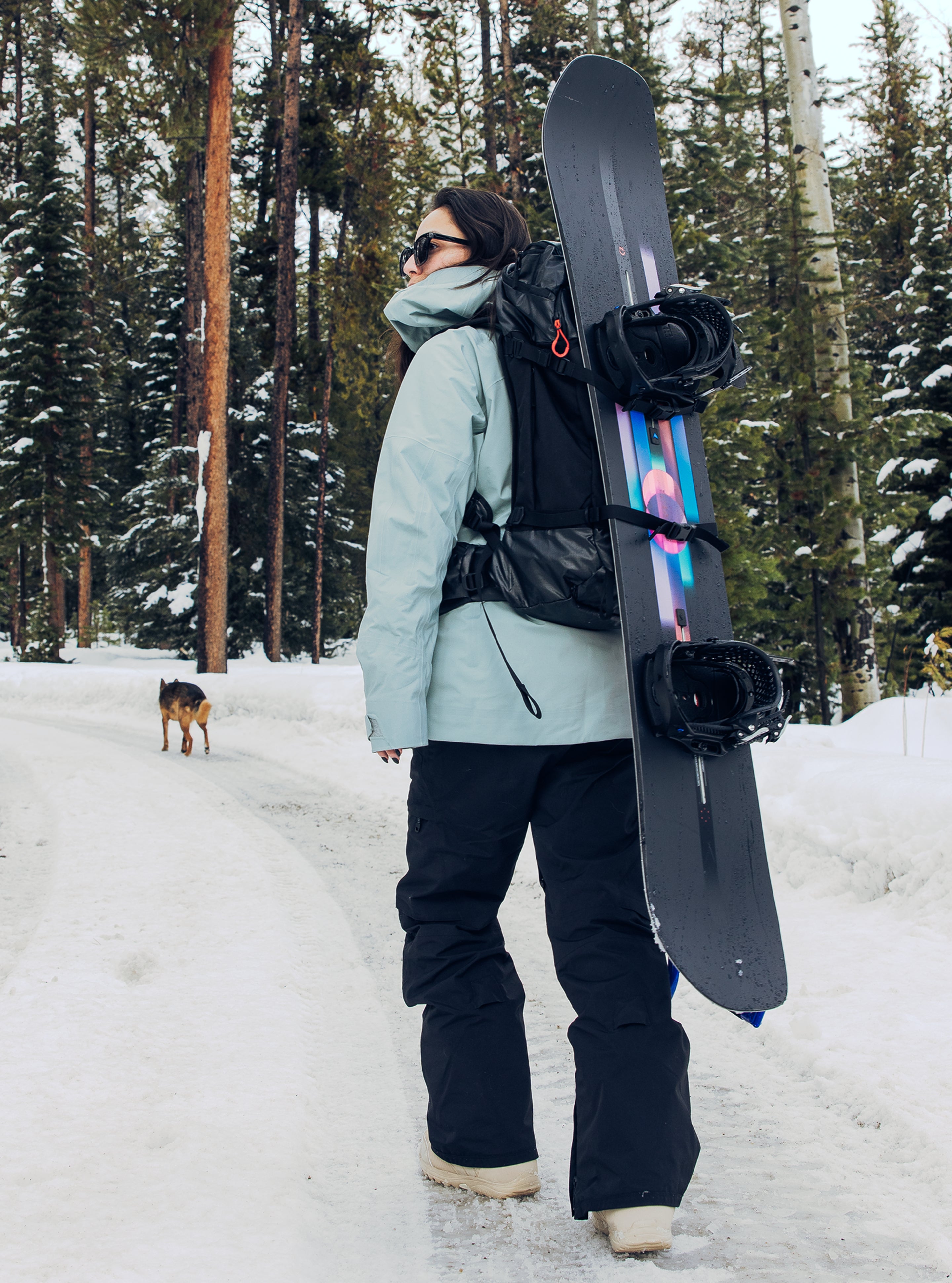 Burton [ak] Dispatcher 35L ryggsekk Rum Raisin topptur