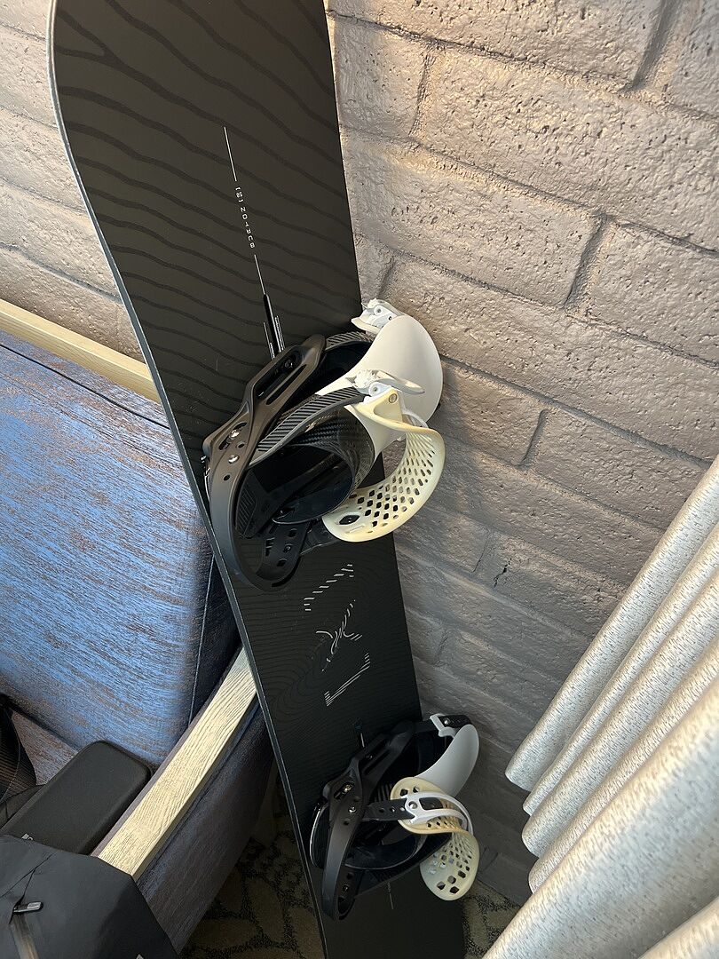 Burton X EST snowboardbinding herre Black karbon