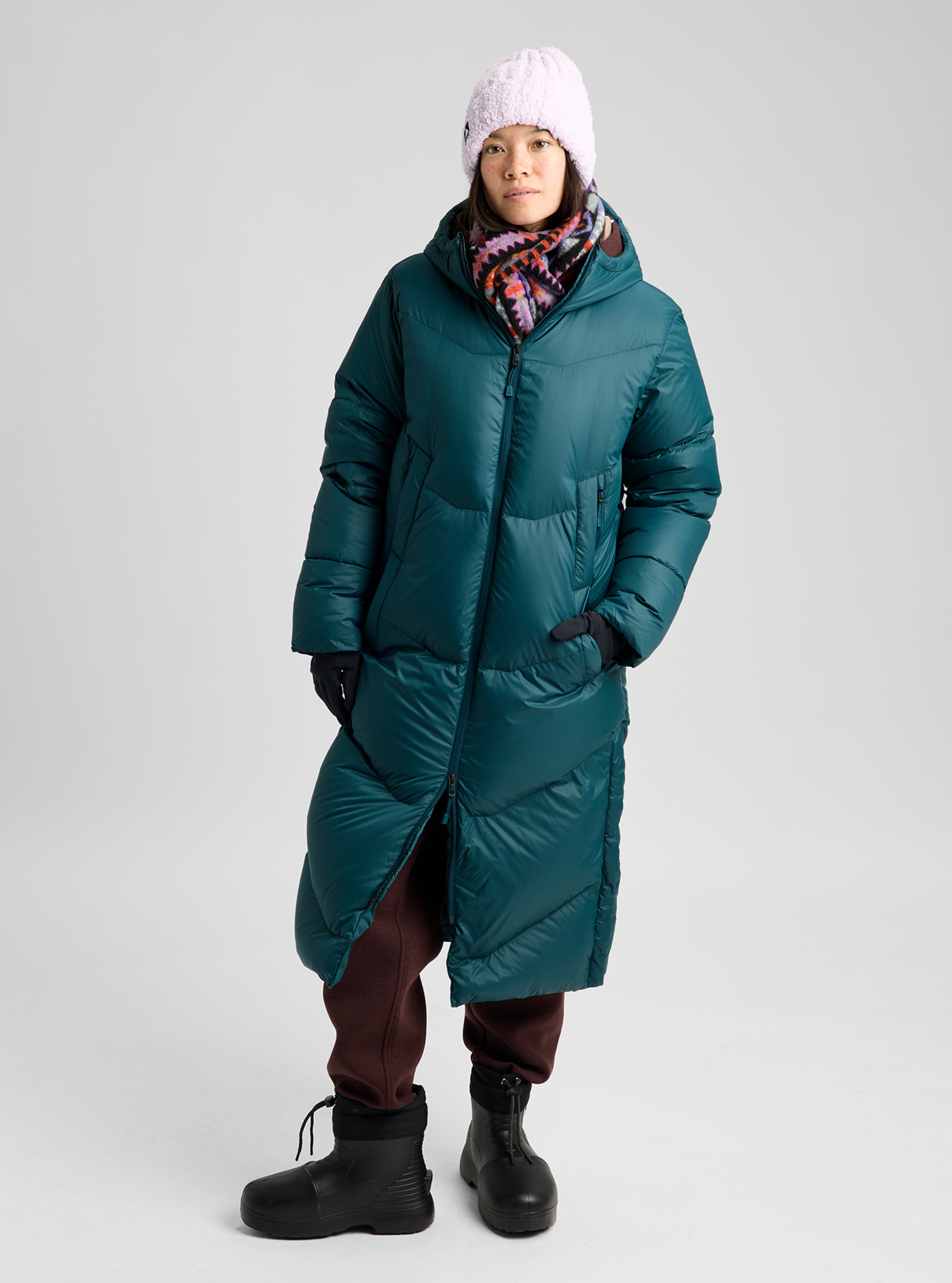 Burton Long Down dunparka dame True Black