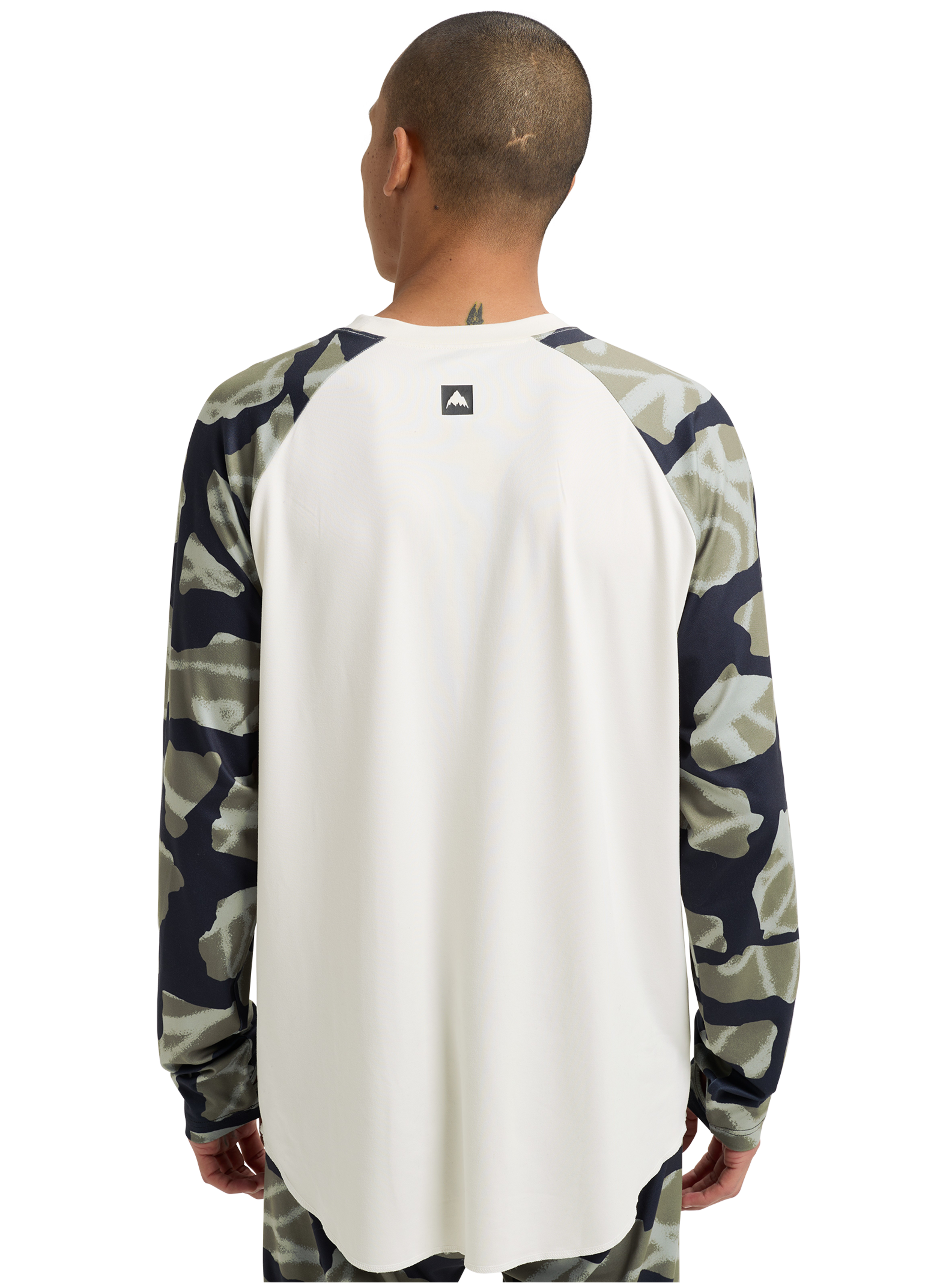 Burton Roadie Base Layer Tech T-skjorte Stout White