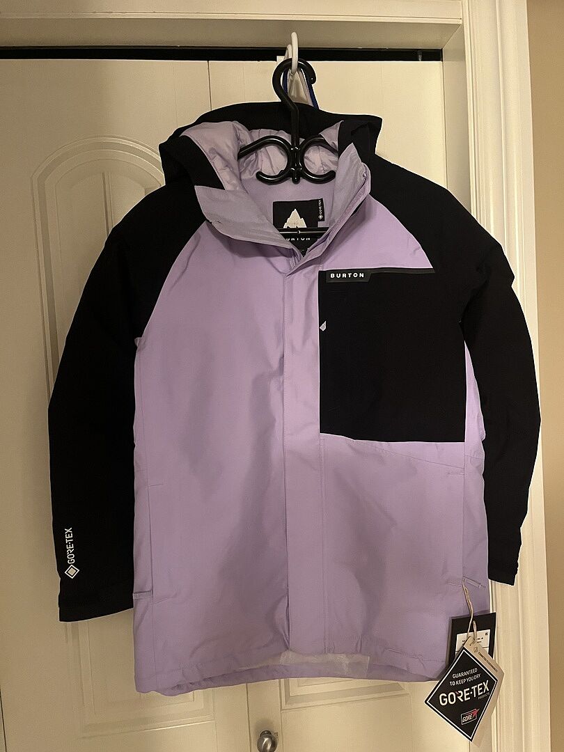 Burton Powline Gore-Tex 2L barnejakke true black XS vanntett