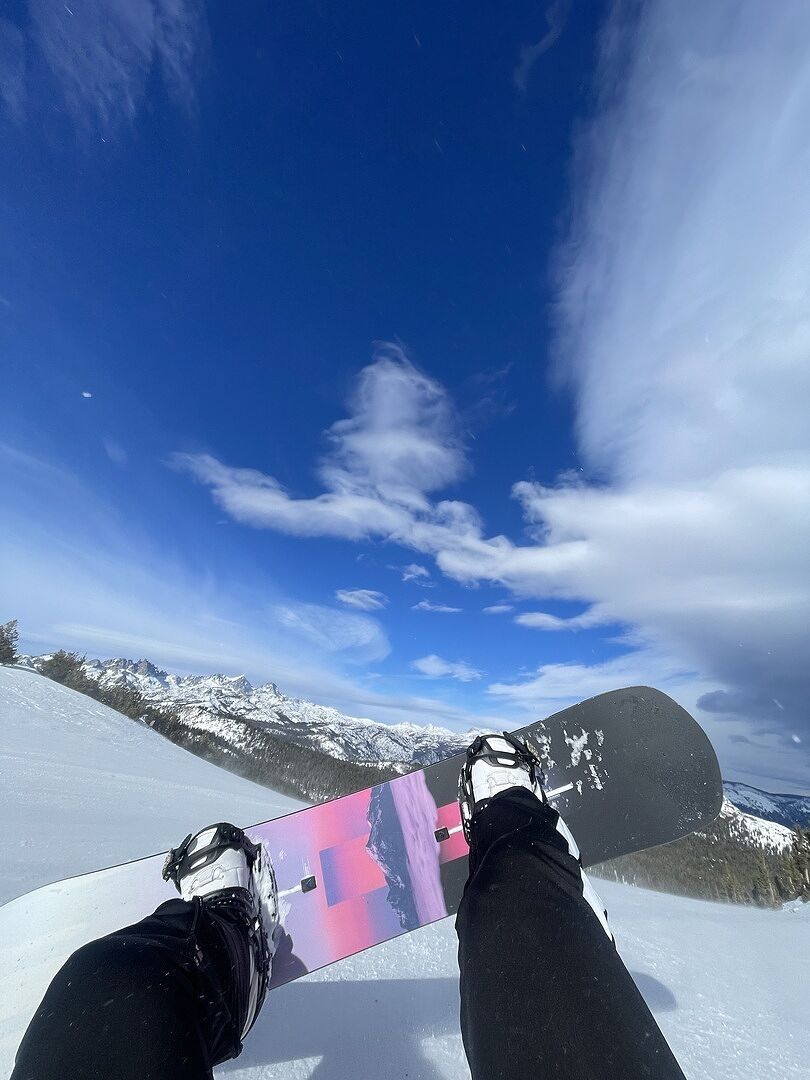 Burton Hideaway Flat Top snowboard dame graphic leken
