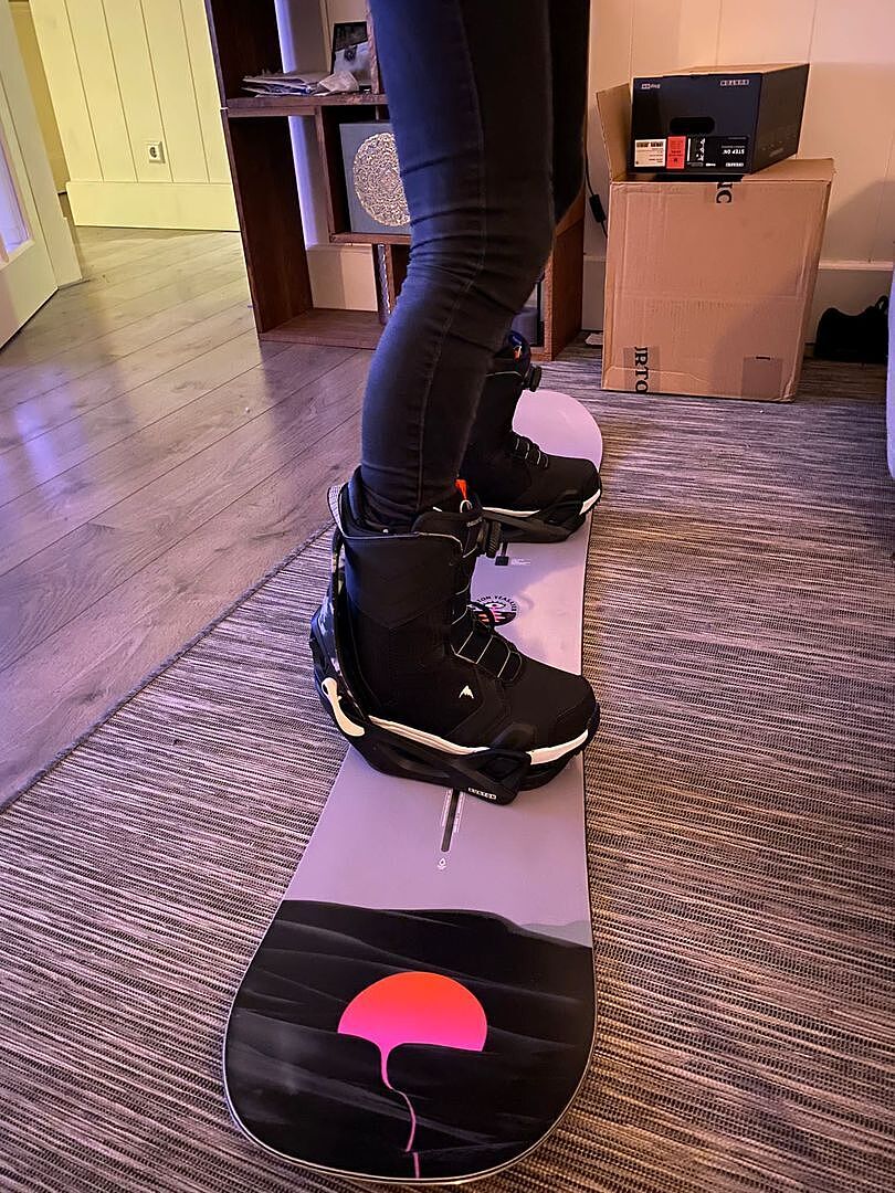Burton Step On snowboardbindinger bluestone dame