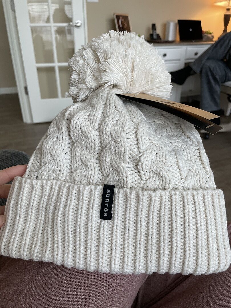 Burton Zippy lue fleecefôret dame grønn OS ull