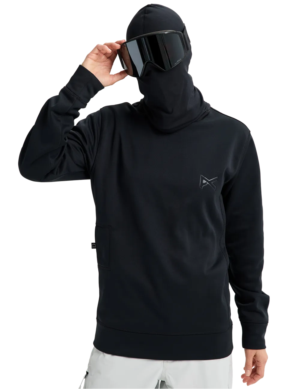 Burton Anon MFI Crewneck Pullover fleecegenser svart