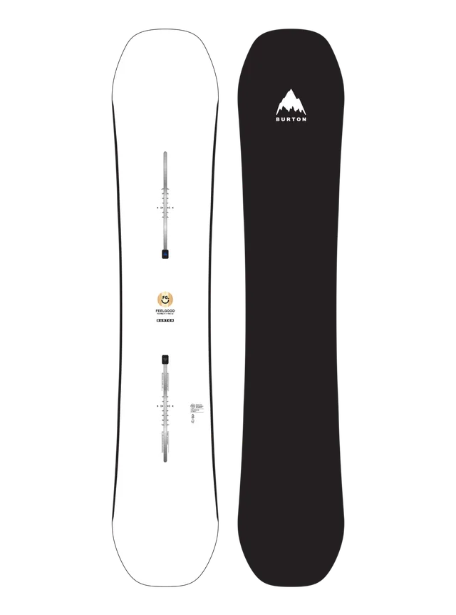 Burton Feelgood Flying V snowboard dame White 149 allmountain