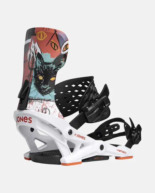 Jones Meteorite 2026 snowboardbinding Rallycat White myk