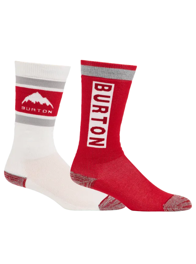 Burton Weekend Midweight snowboardsokker 2-pk imperial purple varm