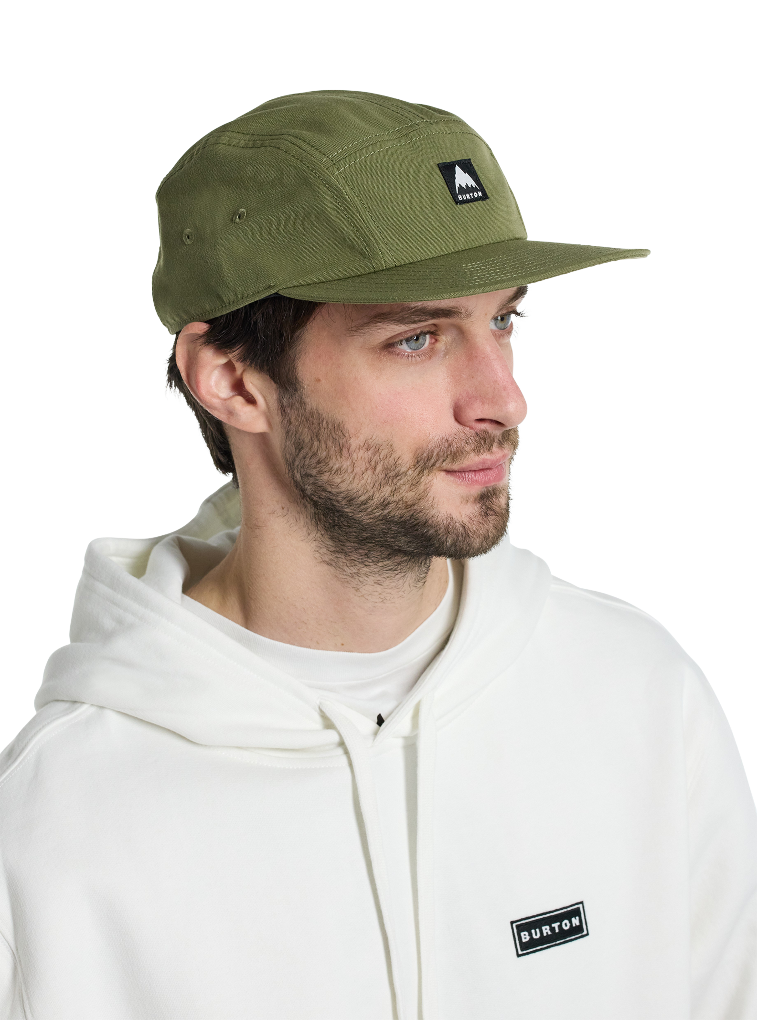 Burton Colfax Cordova caps Forest Moss kordfløyel