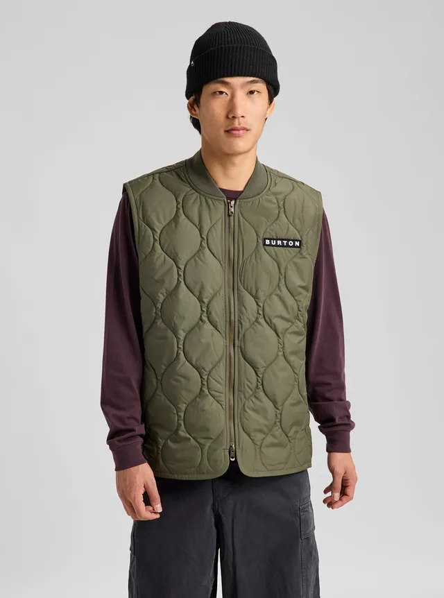 Burton Quilted Synthetic vest 100g True Black