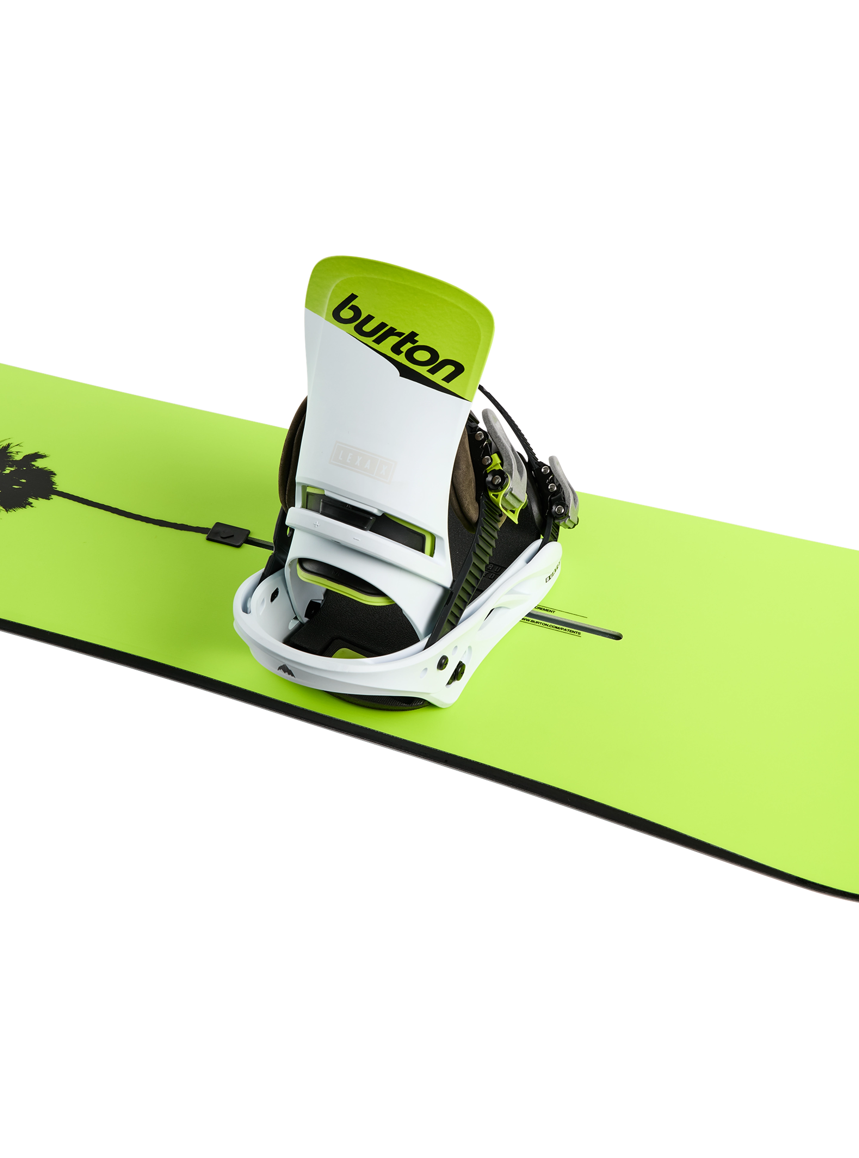 Burton Lexa X LTD binding dame M grønn stiv