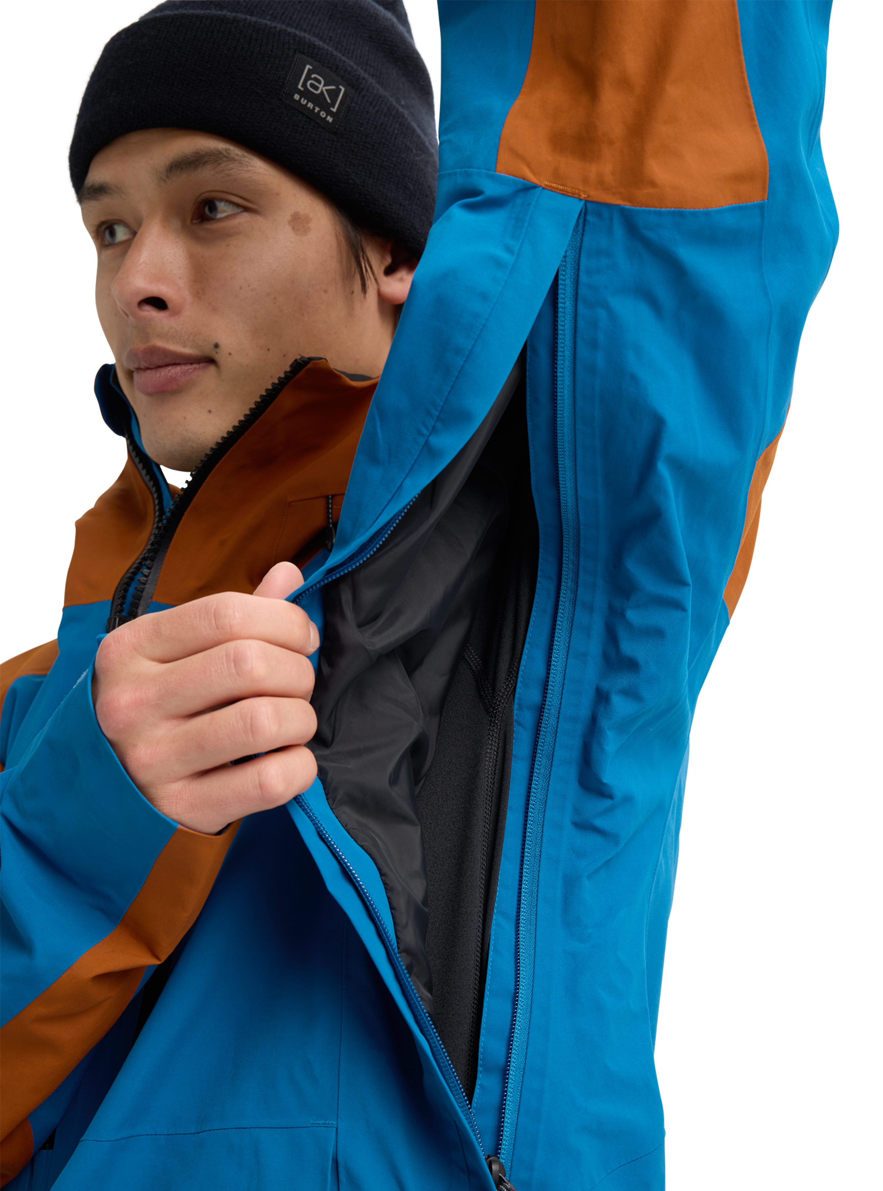 Burton [ak] Velocity anorakk herre True Black GORE-TEX