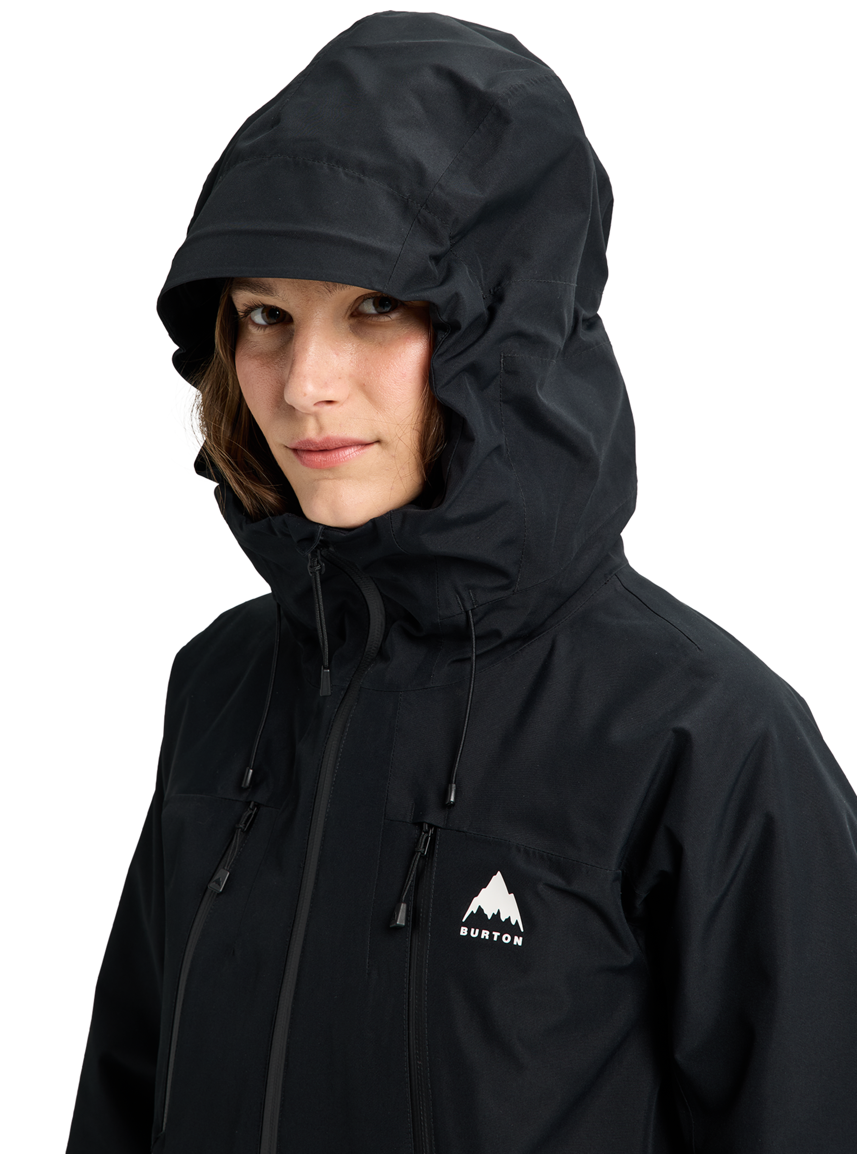Burton Reserve 2L 3-in-1 jakke dame True Black vanntett