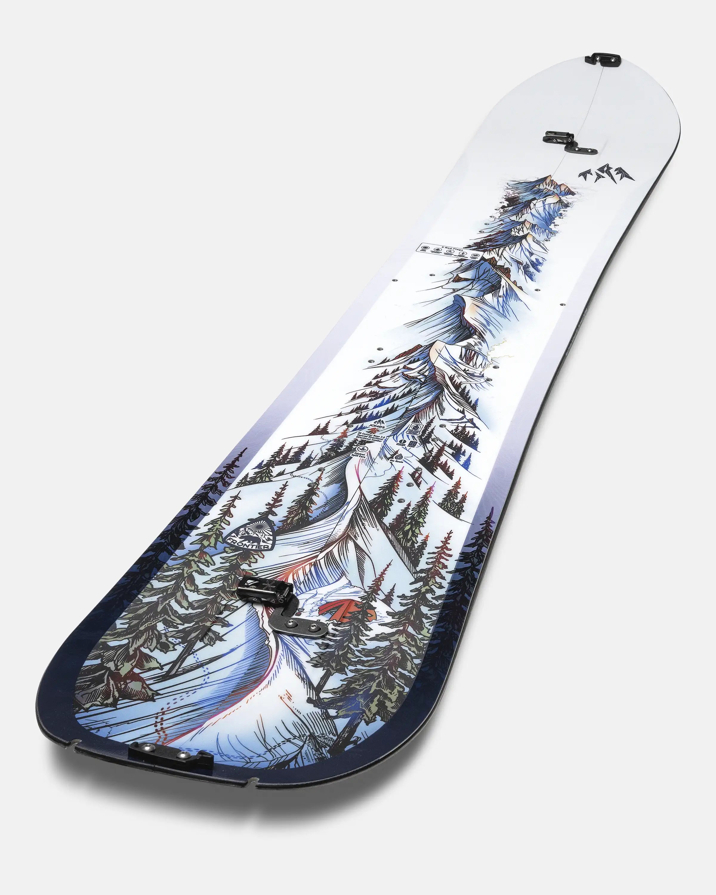 Jones Frontier 2.0 splitboard direksjonal for pudder