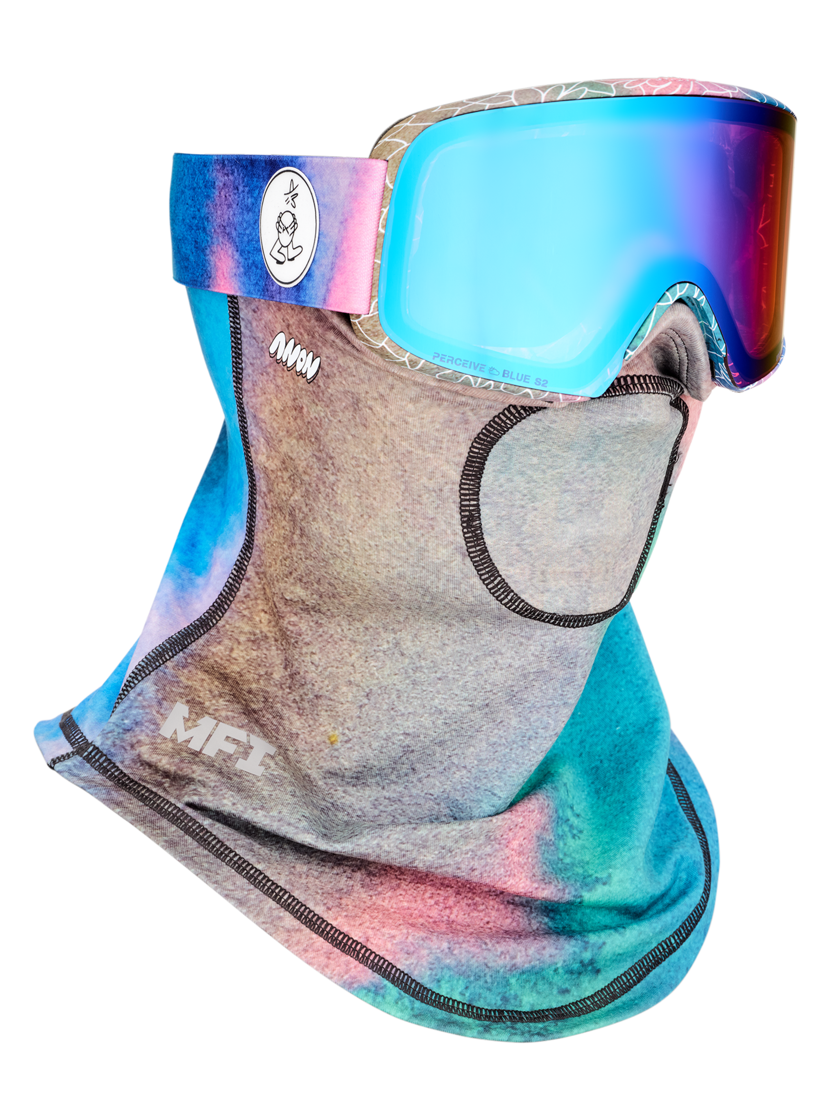 Anon M6 Lucas Beaufort Skibrille watercolor