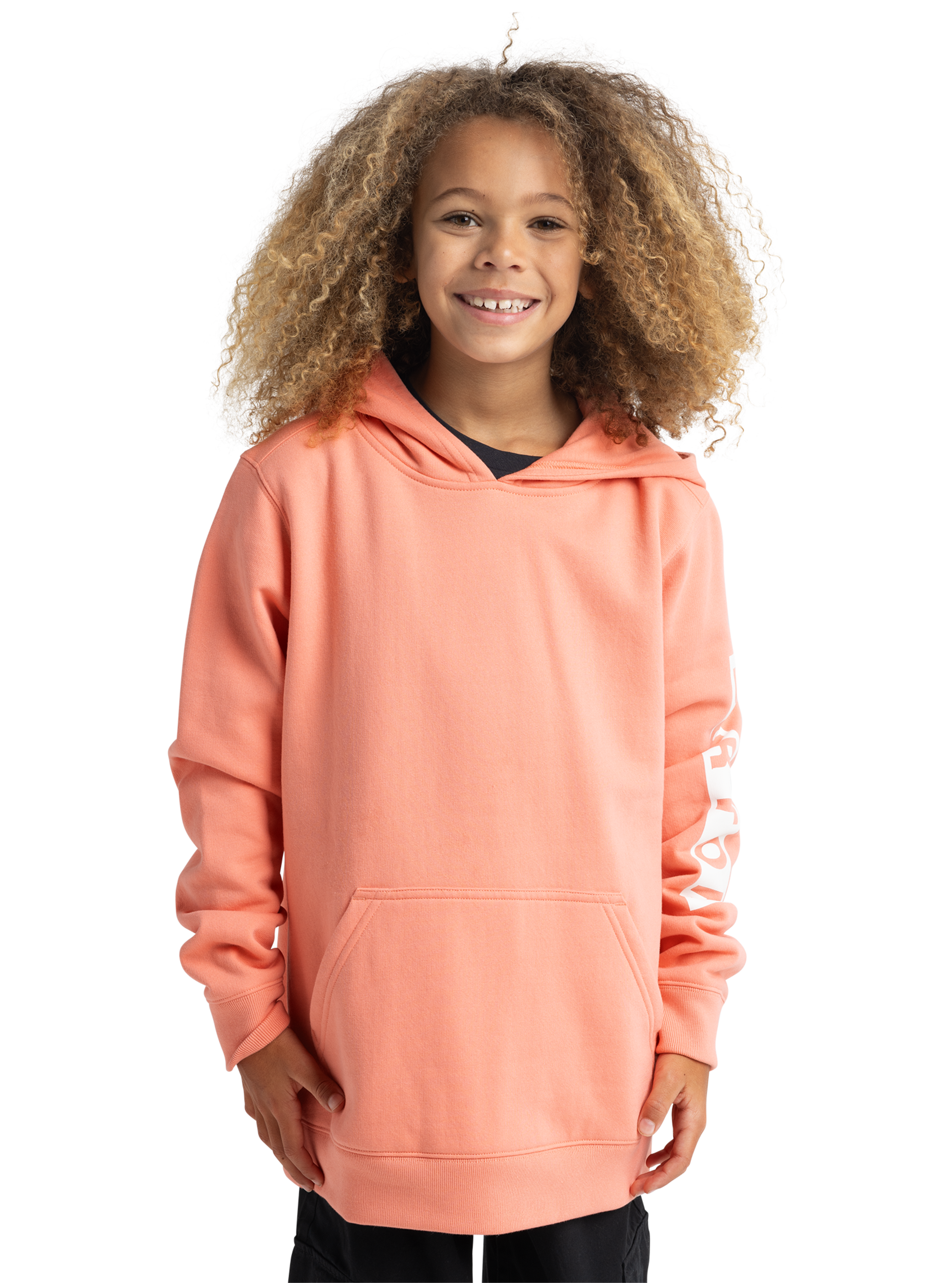 Burton Elite Pullover hettegenser barn True Black myk