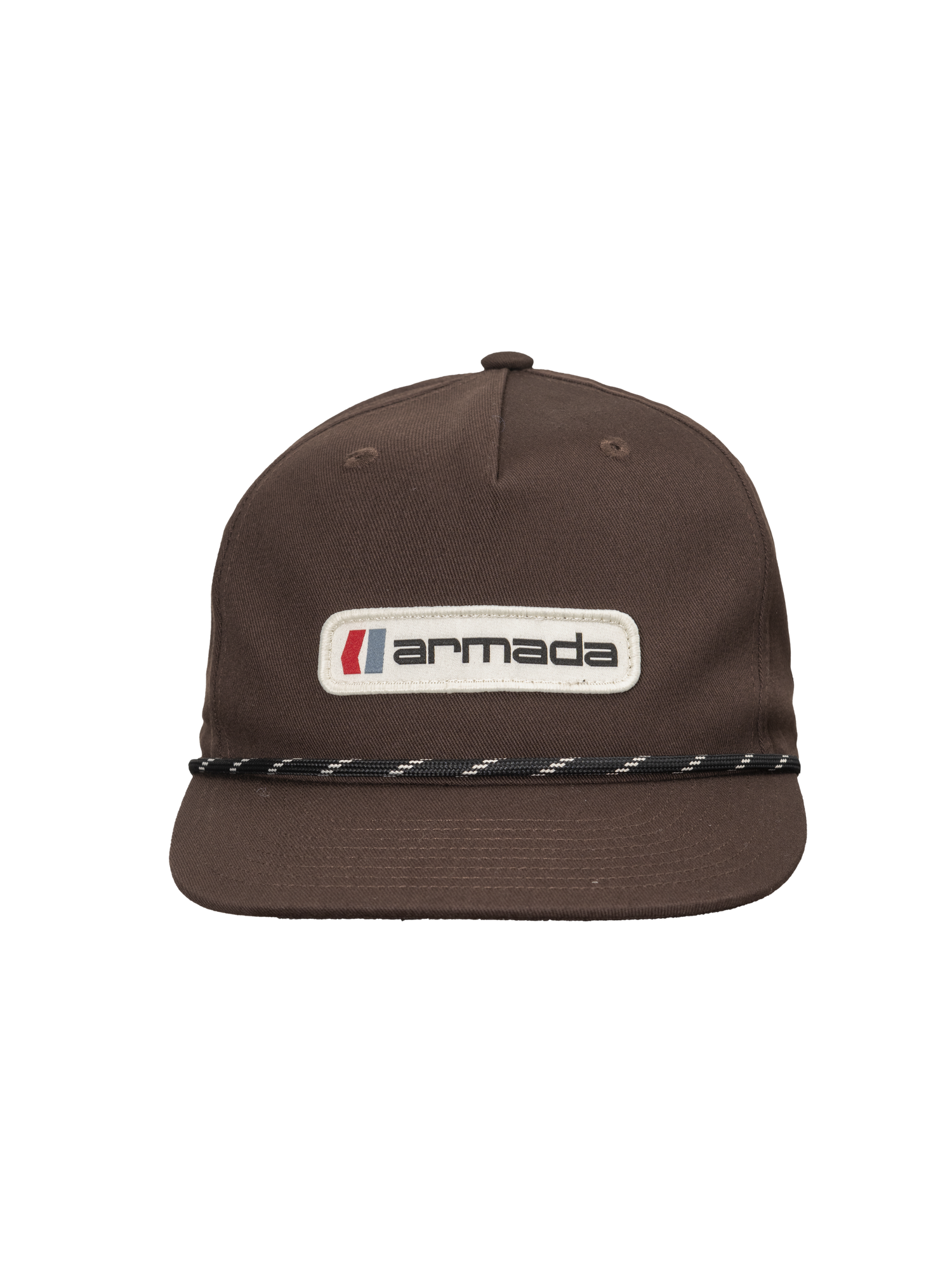 Armada Rope Hat caps mørkebrun 5-panel