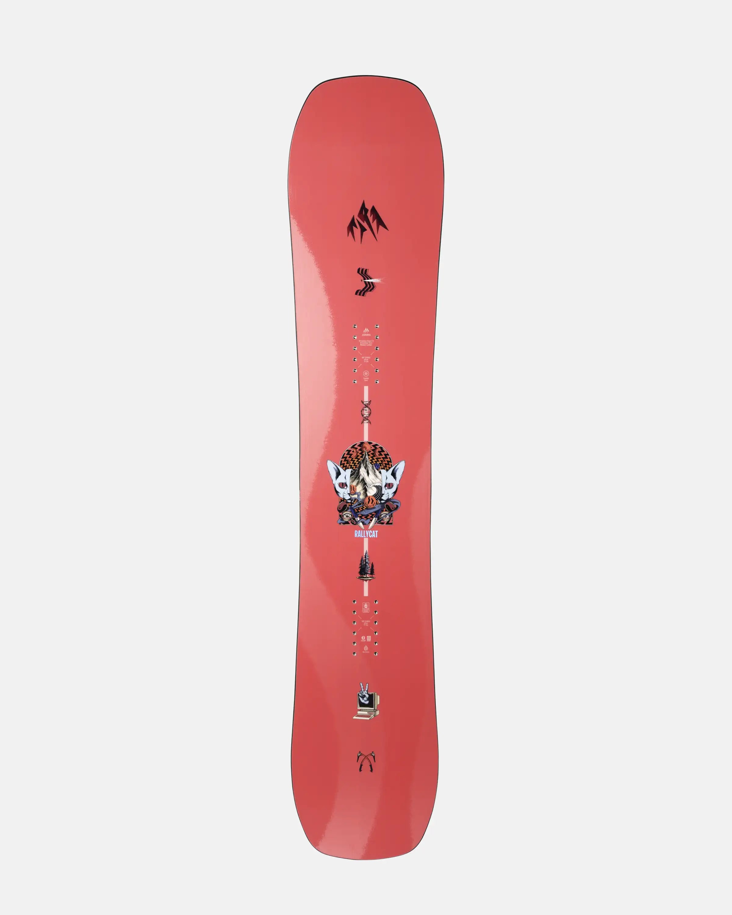 Jones Rally Cat snowboard dame 148 myk camber