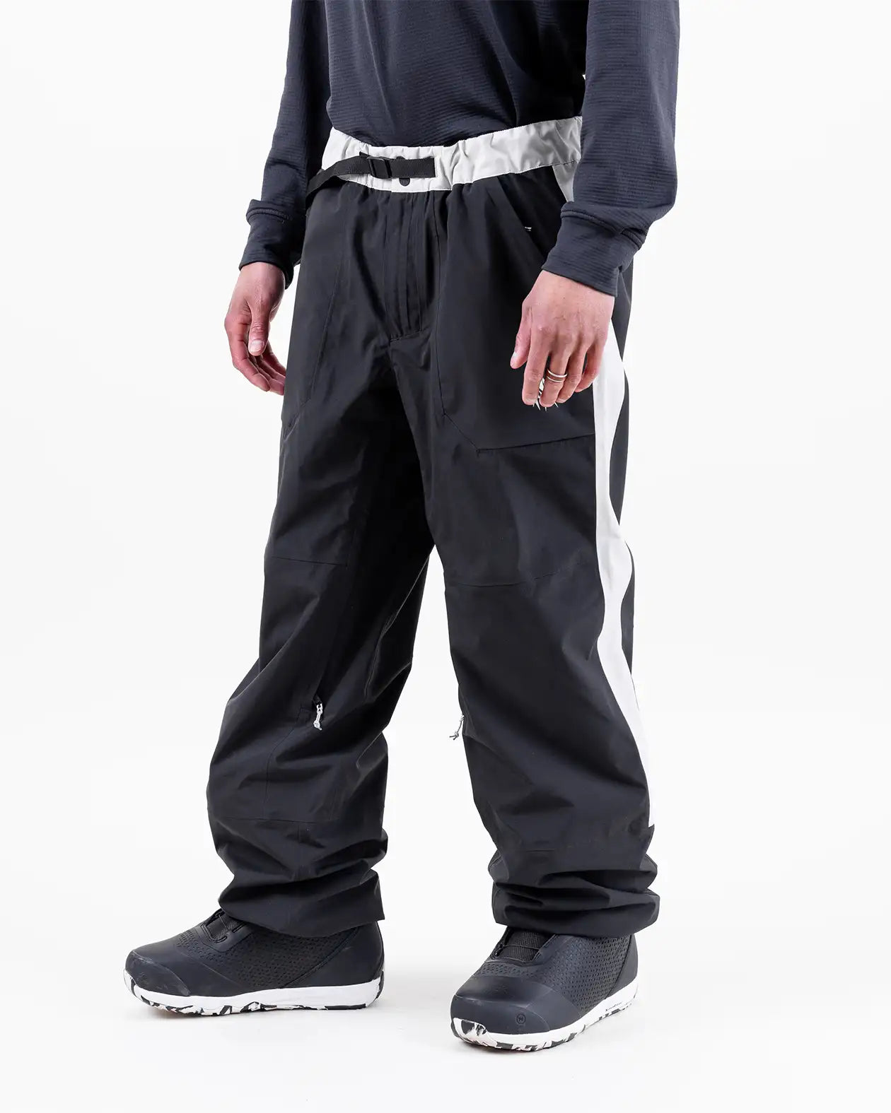 Jones MTN Surf Tweaker snowboardbukse Stealth Black resirkulert