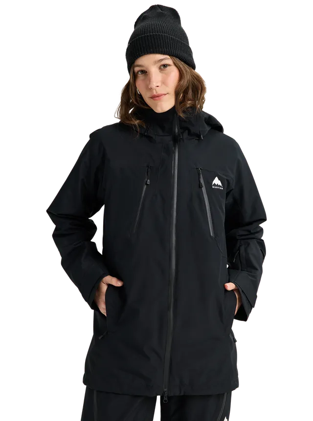 Burton Reserve 2L 3-in-1 jakke dame True Black vanntett