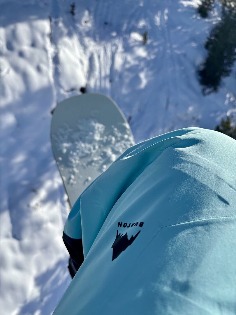 Burton Reserve skallbukse 3L Light Teal 3-lags pustende