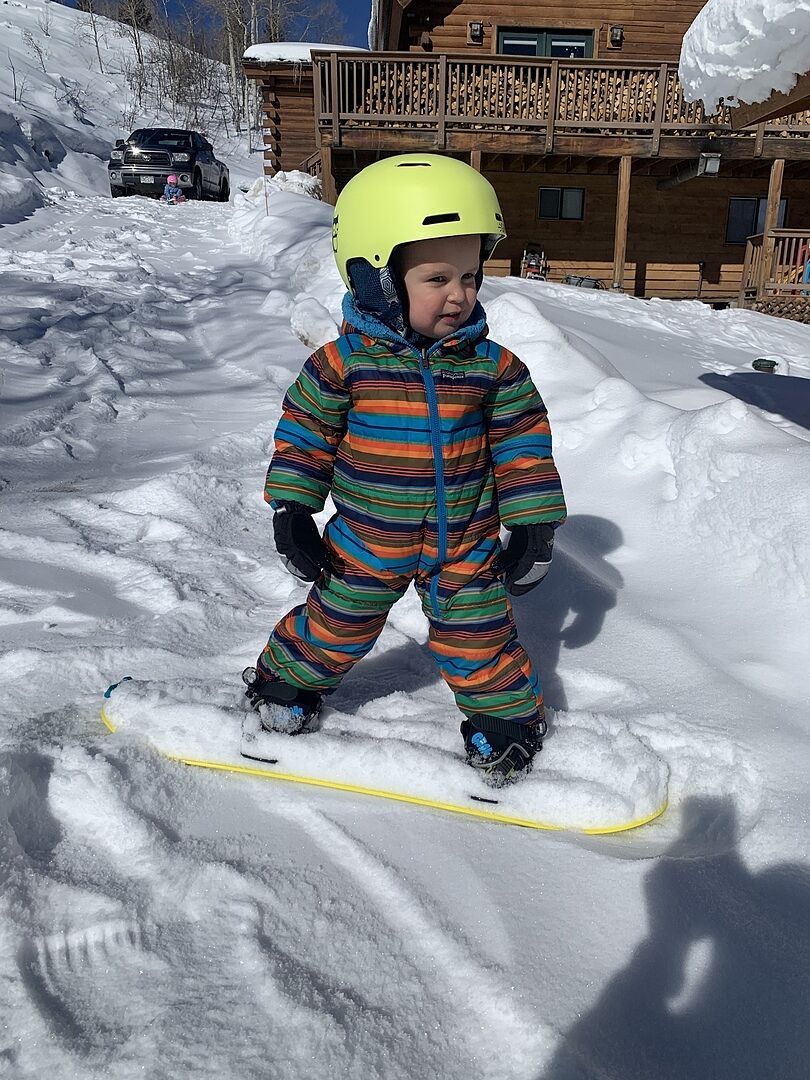 Burton Riglet barnebrett 90 kantrundt nybegynner