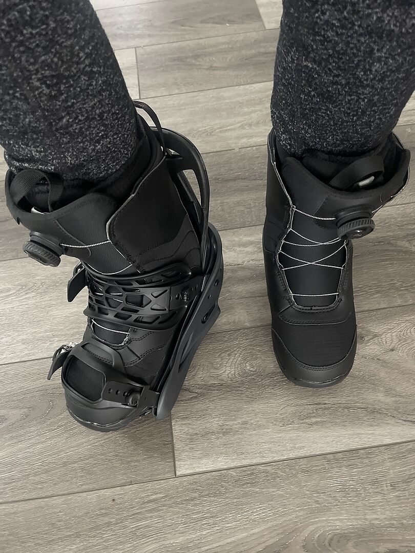 Burton Mint BOA snowboardstøvler dame Black myk