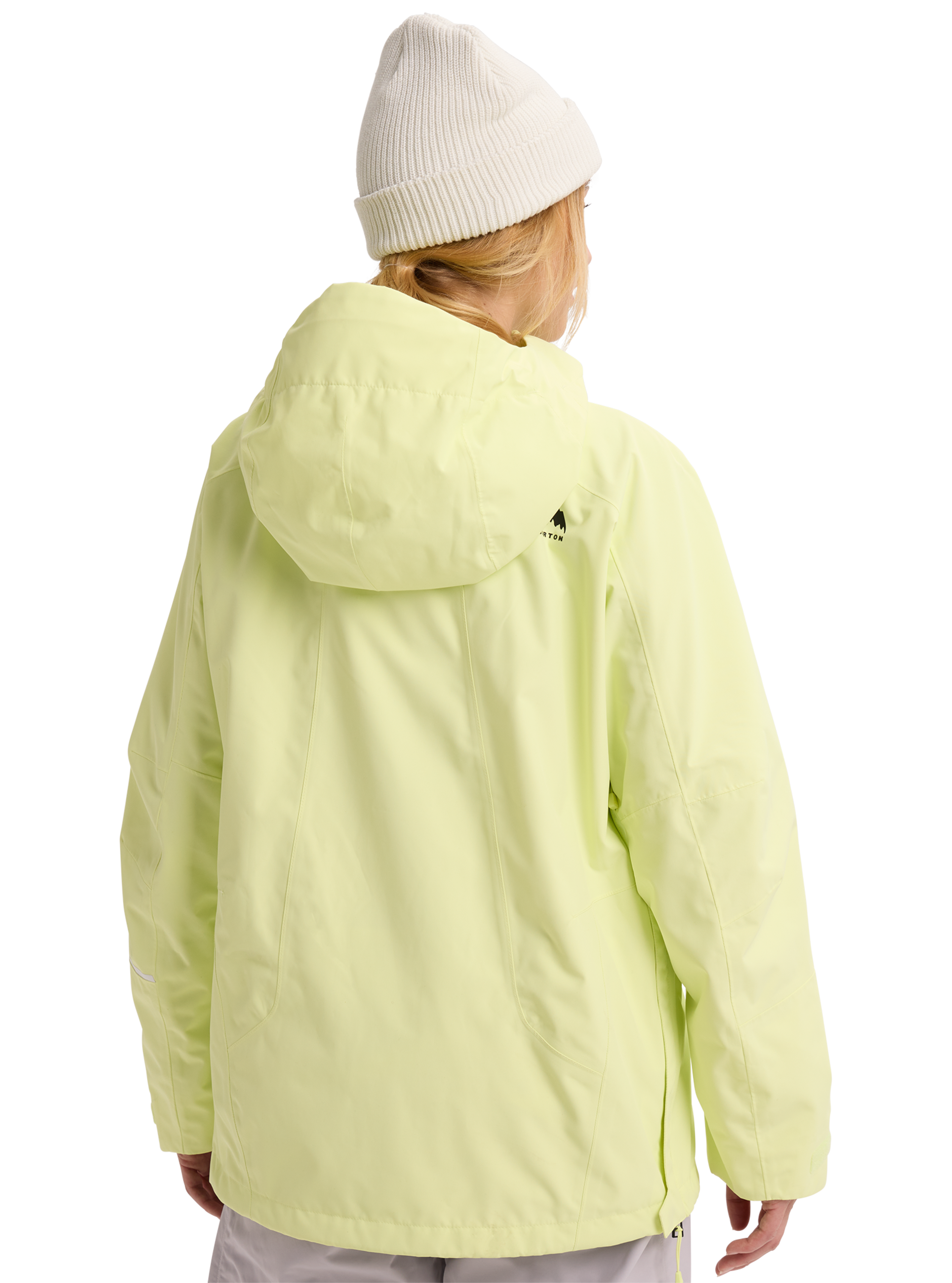Burton Reserve 2L Relaxed Anorak skalljakke dame gul