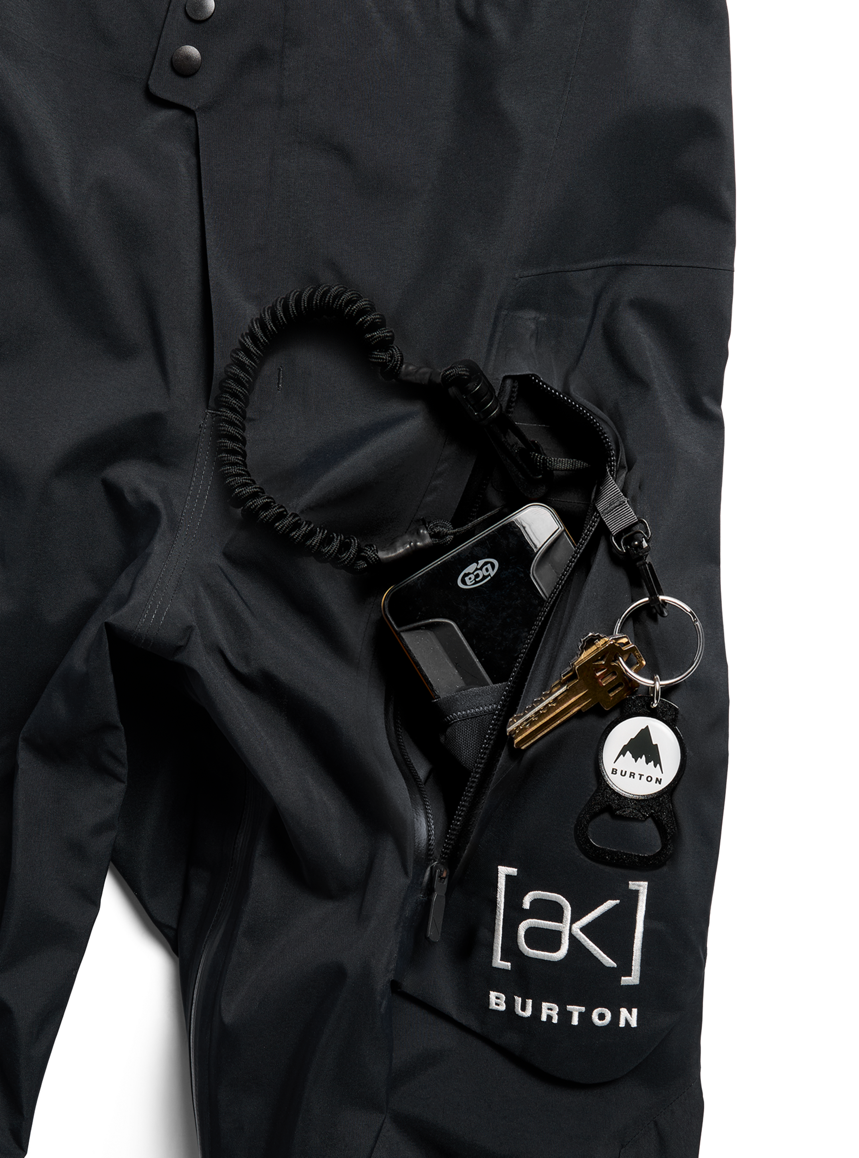 Burton ak Acamar GORE-TEX PRO 3L selebukse True Black vanntett