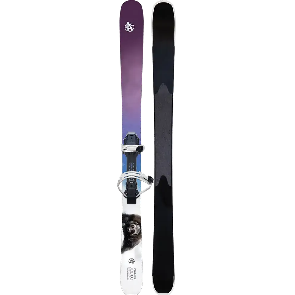 OAC Ski Skinbased XCD BC 160 fellski med EA 2.0 binding