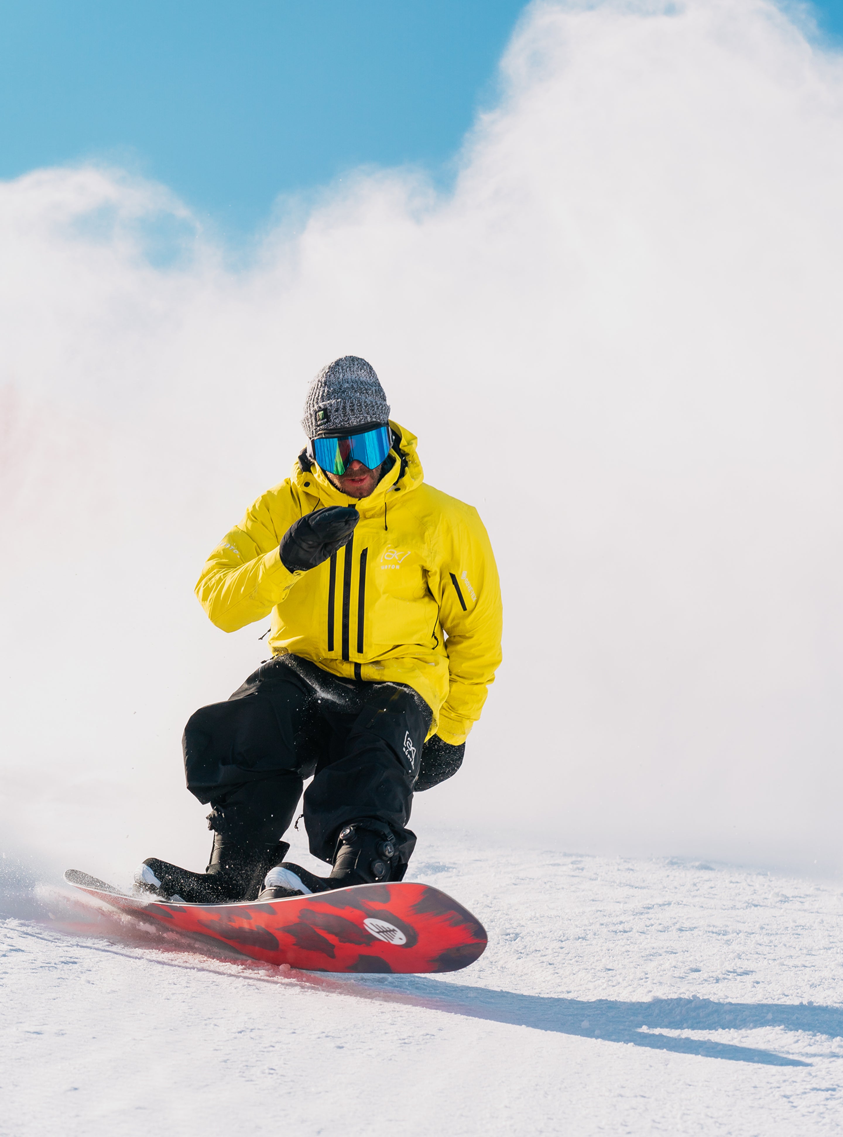 Burton [ak] Swash GORE-TEX 2L jakke gul isolert