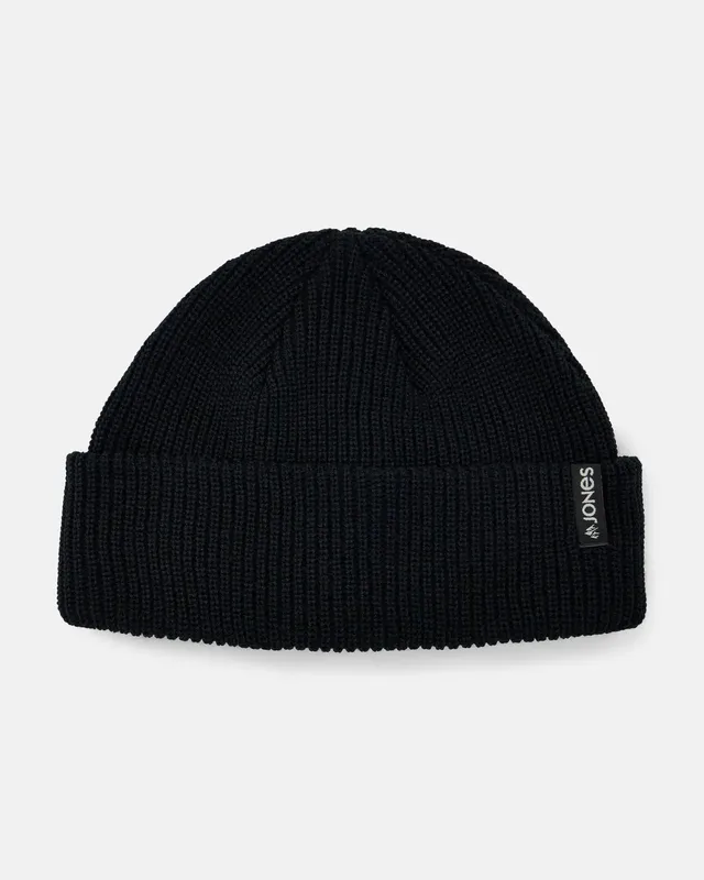 Jones Kodiak Beanie lue stealth black varm