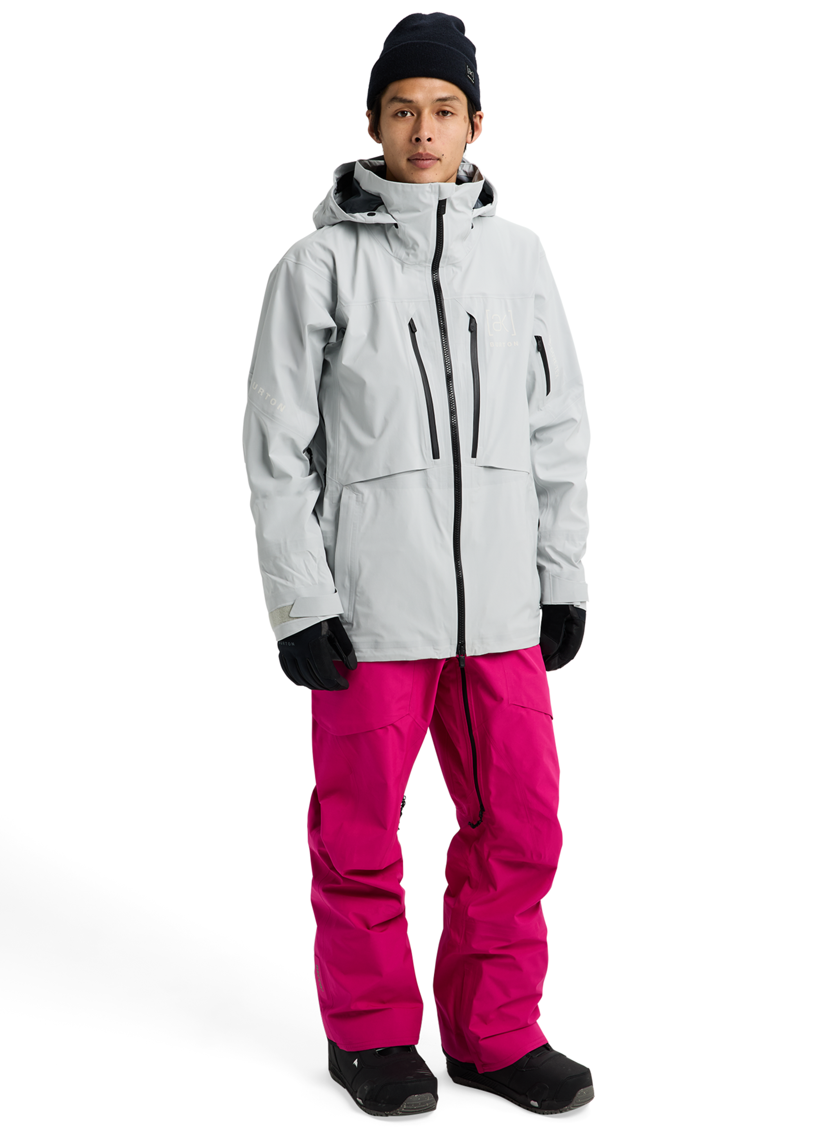 Burton [ak] Hover GORE-TEX jakke Gray Cloud lett