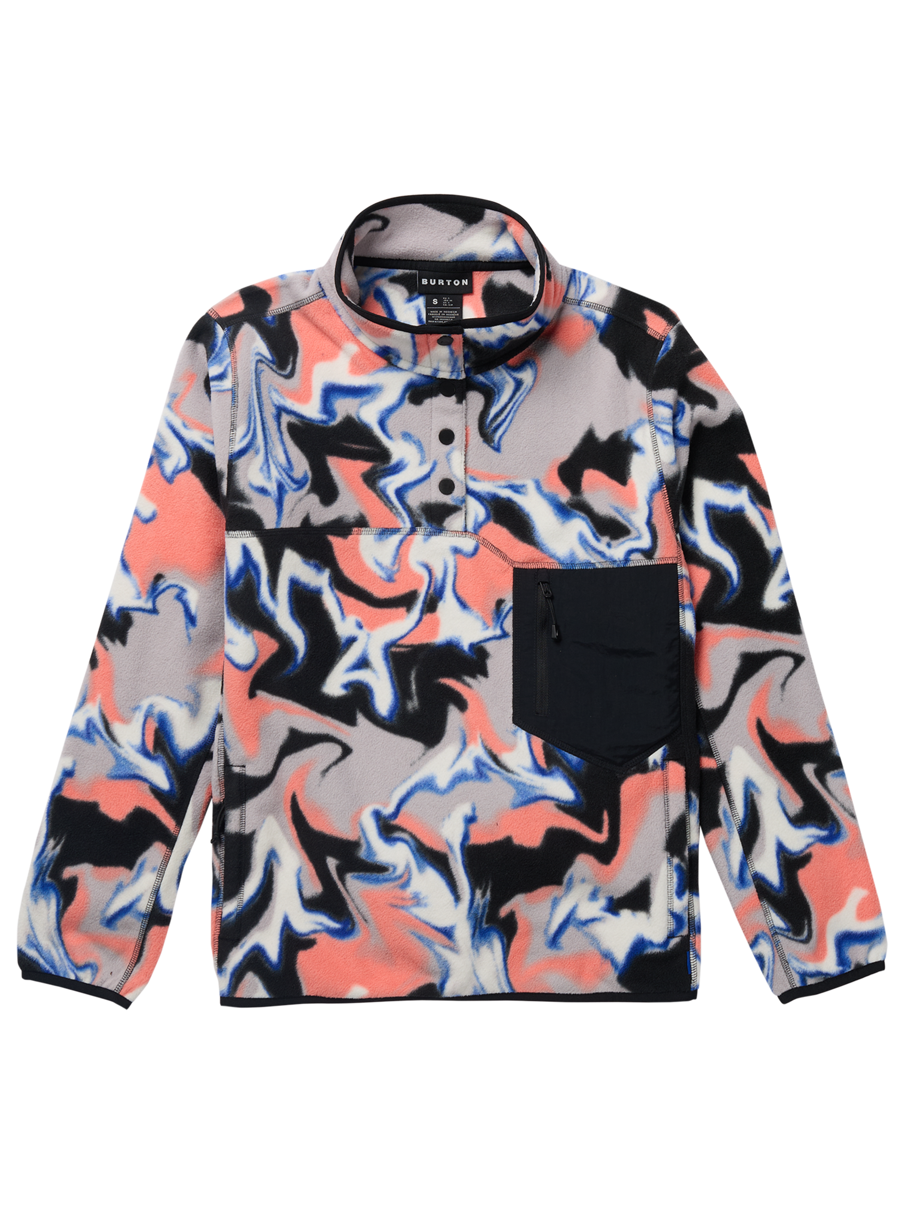 Burton Cinder fleecegenser Forest Moss pullover
