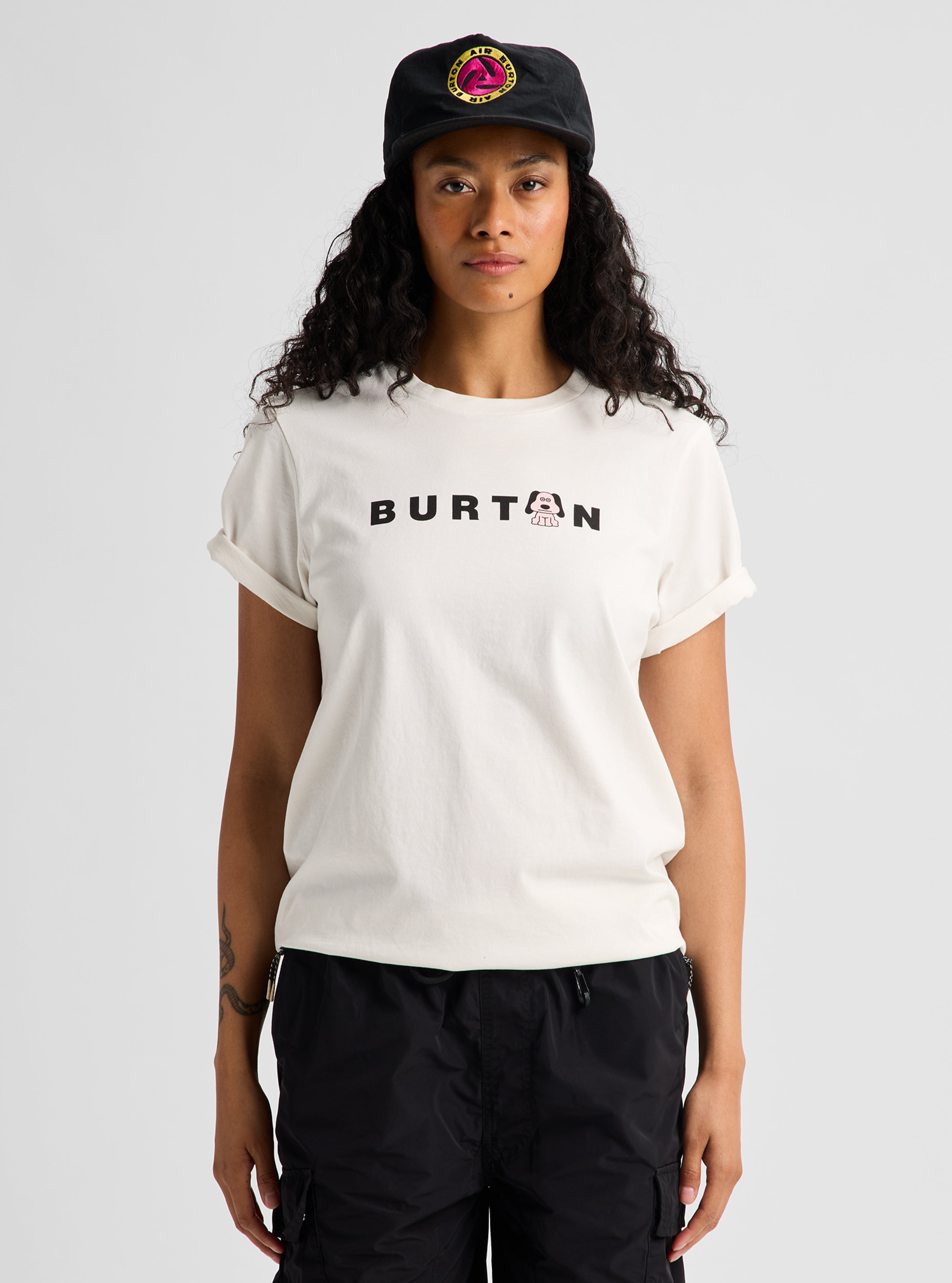 Burton Process 27 t-skjorte bomull Stout White