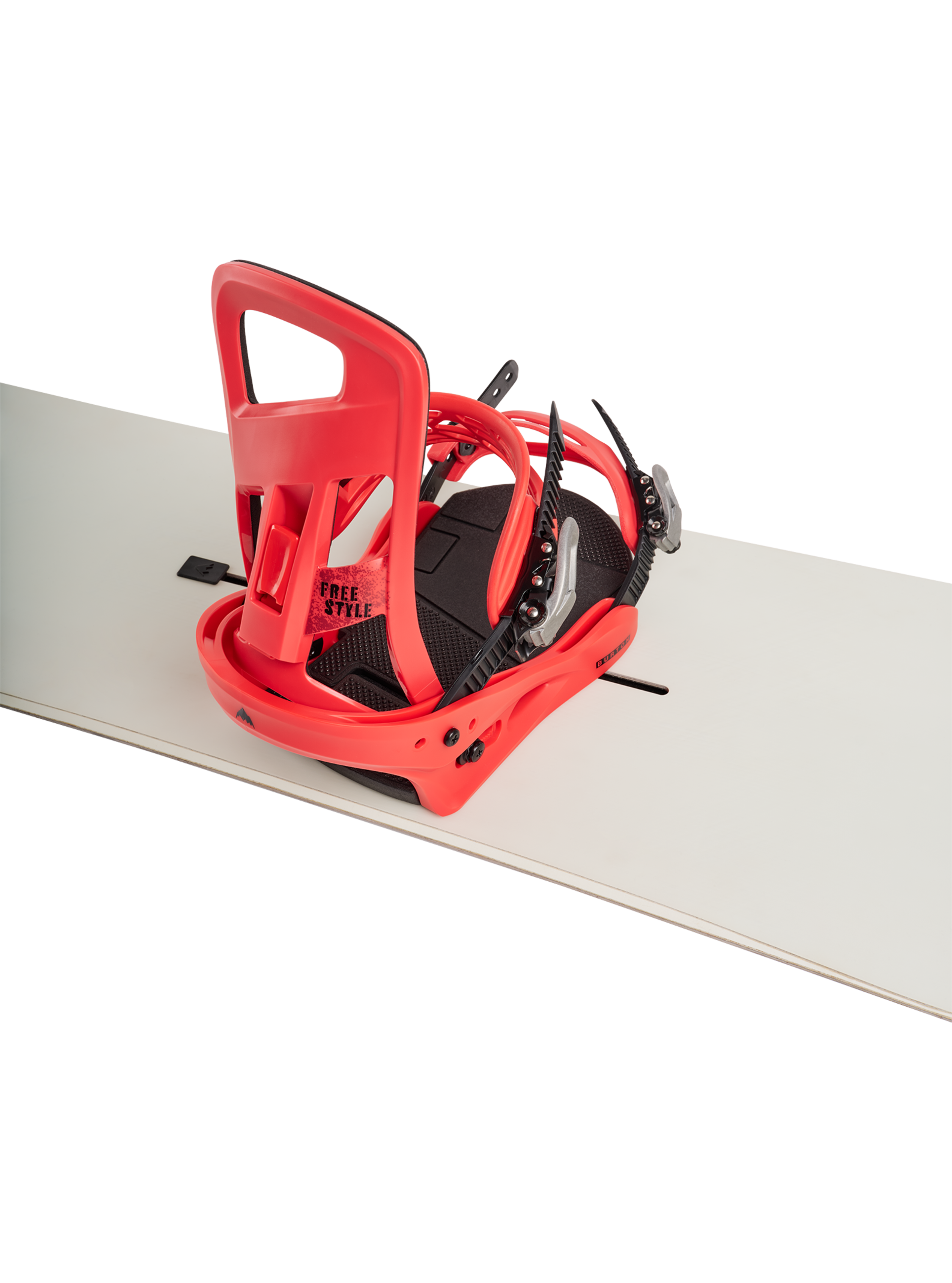 Burton Freestyle snowboardbinding svart myk flex