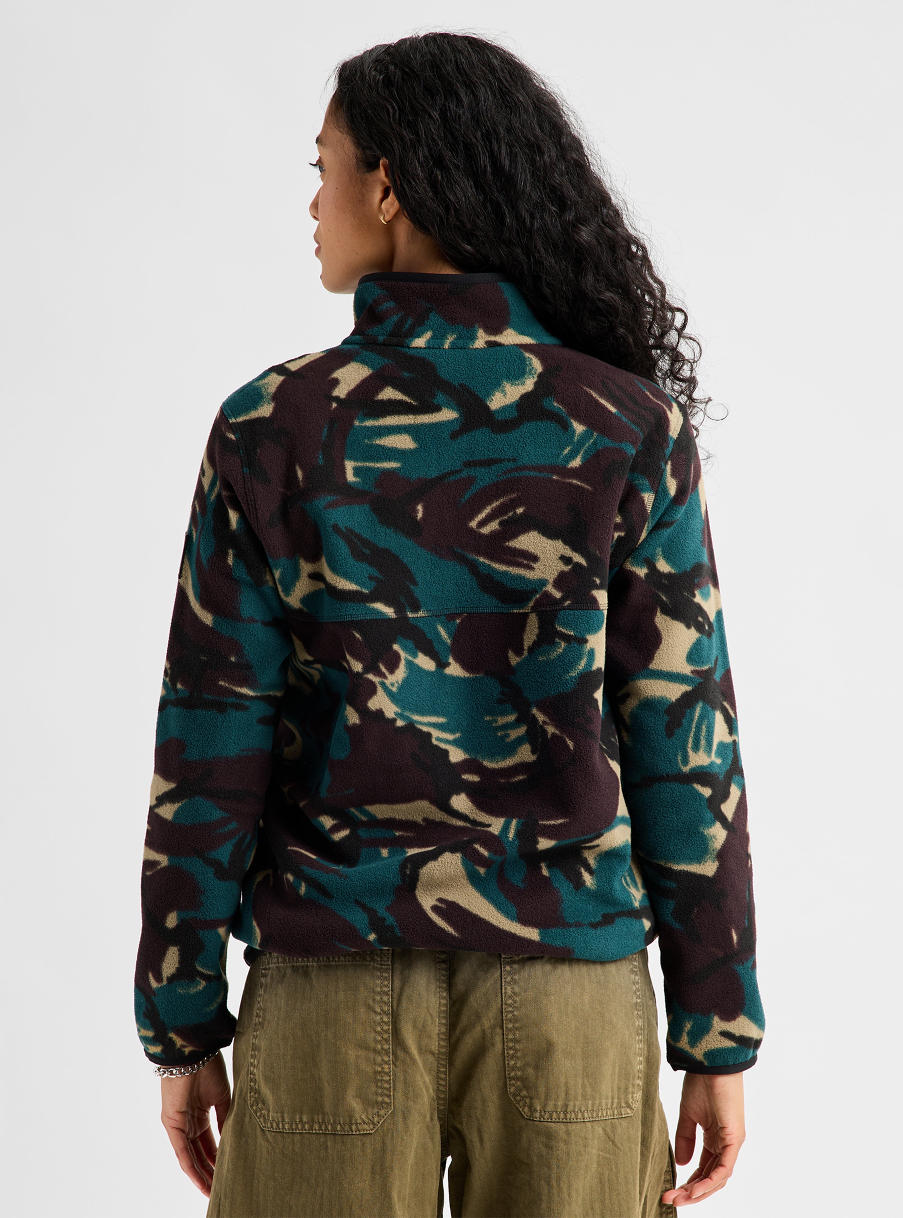 Burton Cinder fleecegenser dame spring frost M