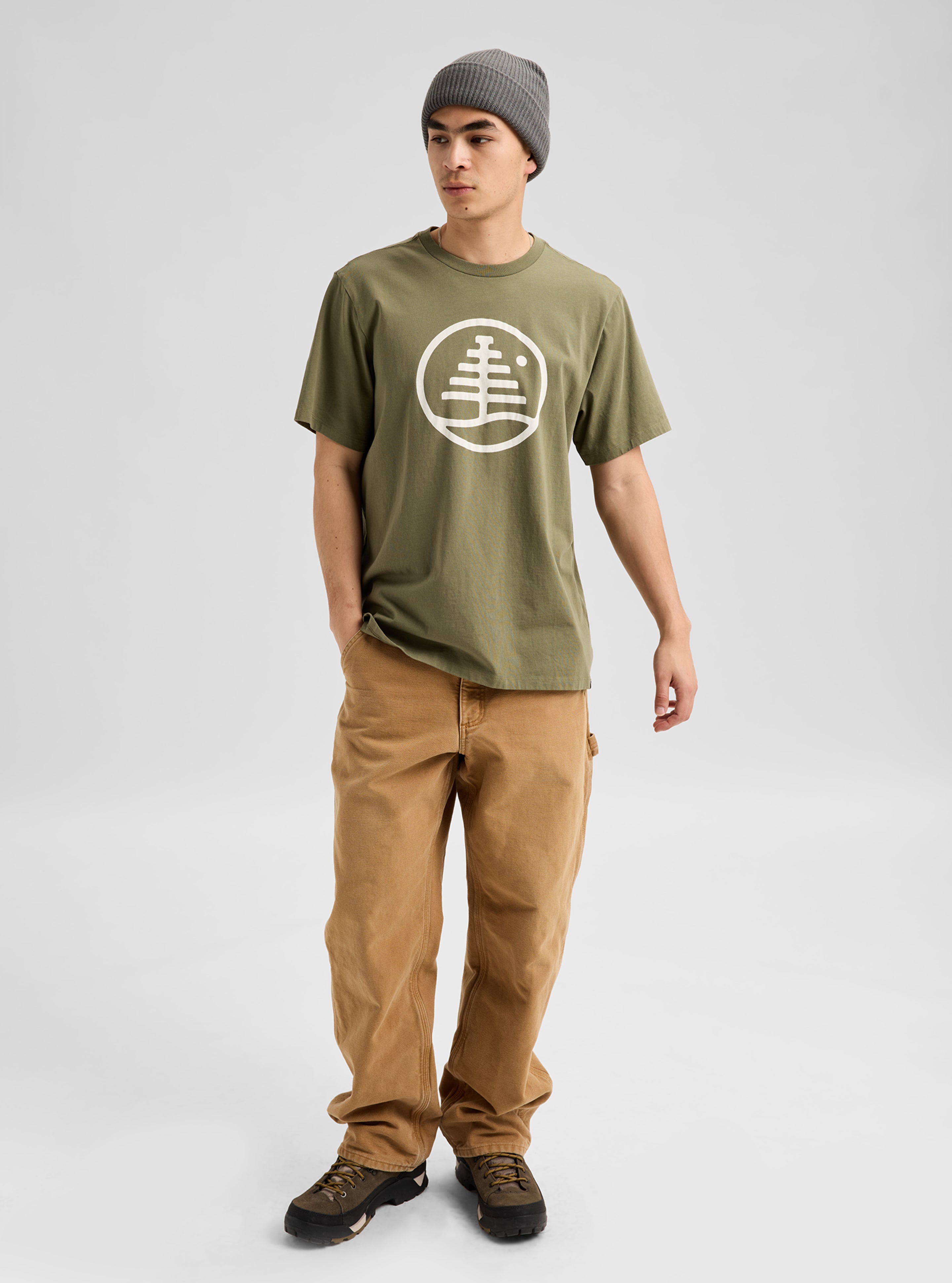 Burton Family Tree t-skjorte kortermet Airstream Blue M